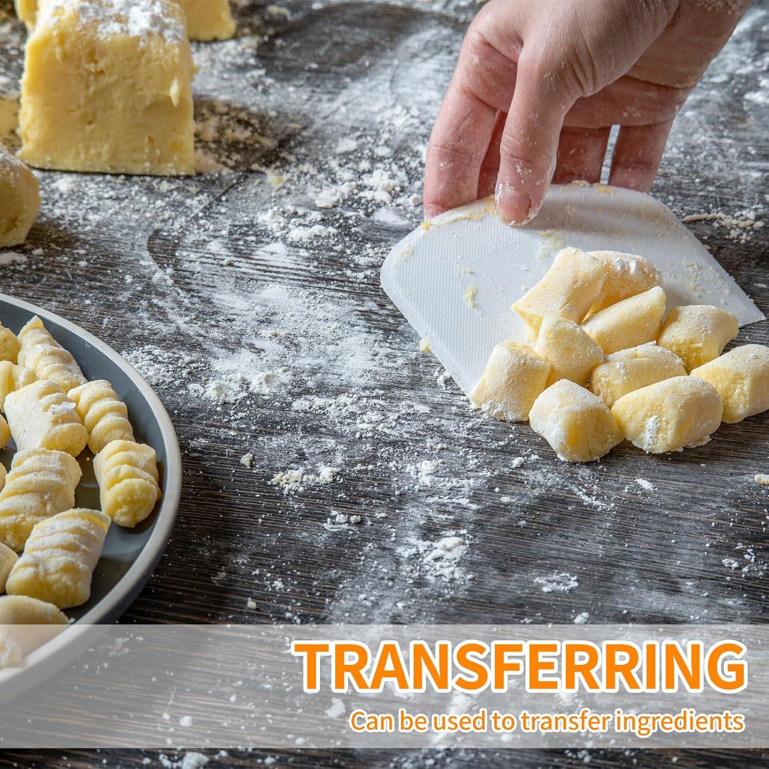 Espátula y Raspador de Masa ALLTOP Set 2 Piezas Blanco Azul