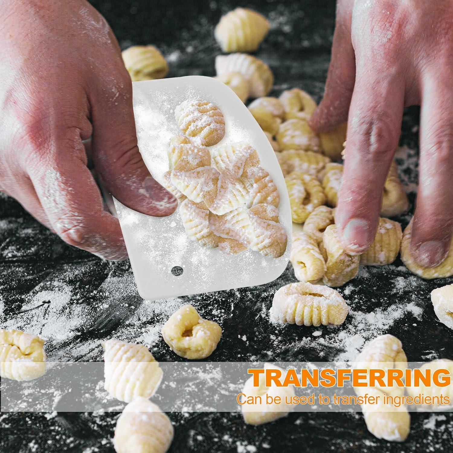 Juego de 3 Raspadores de Masa LKbeuuu - Plástico Flexible