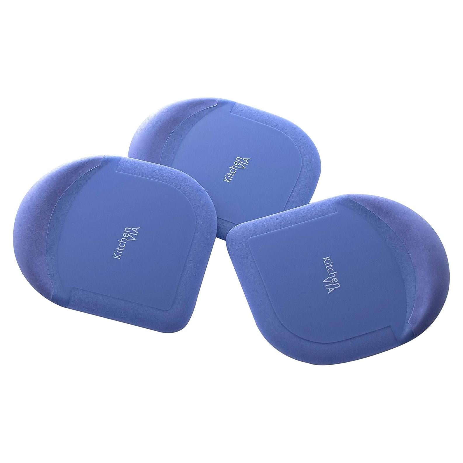 Juego de Raspadores de Cocina KitchenVIA - 3 Piezas Antiadherentes