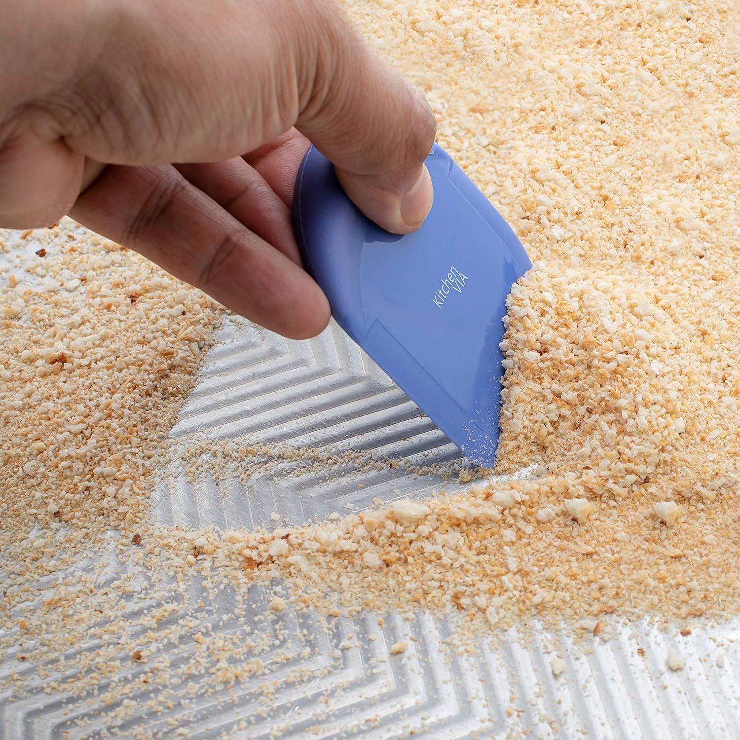 Juego de Raspadores de Cocina KitchenVIA - 3 Piezas Antiadherentes