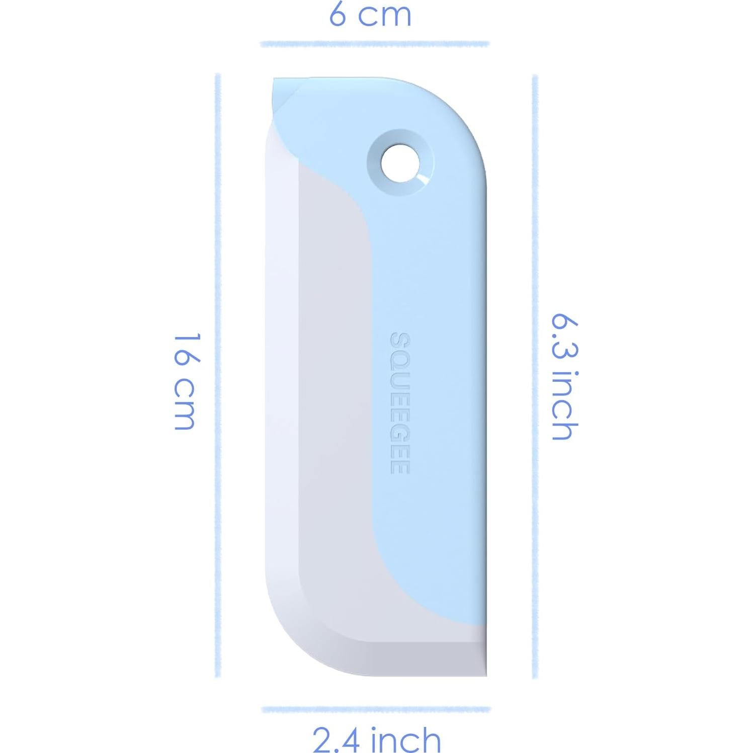 Paquete de 3 Limpiaparabrisas Mini MAARHE para Cocina y Ducha