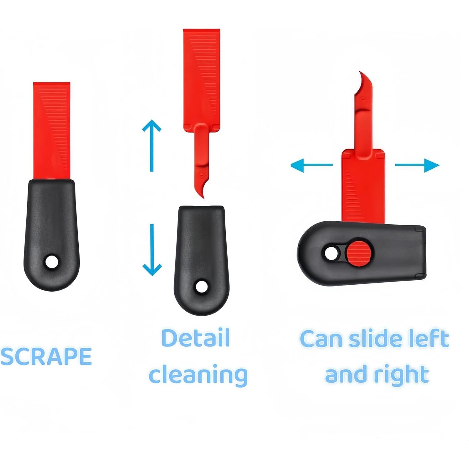 Raspadora de Cocina 2-en-1 Zsiey para Limpieza Profunda