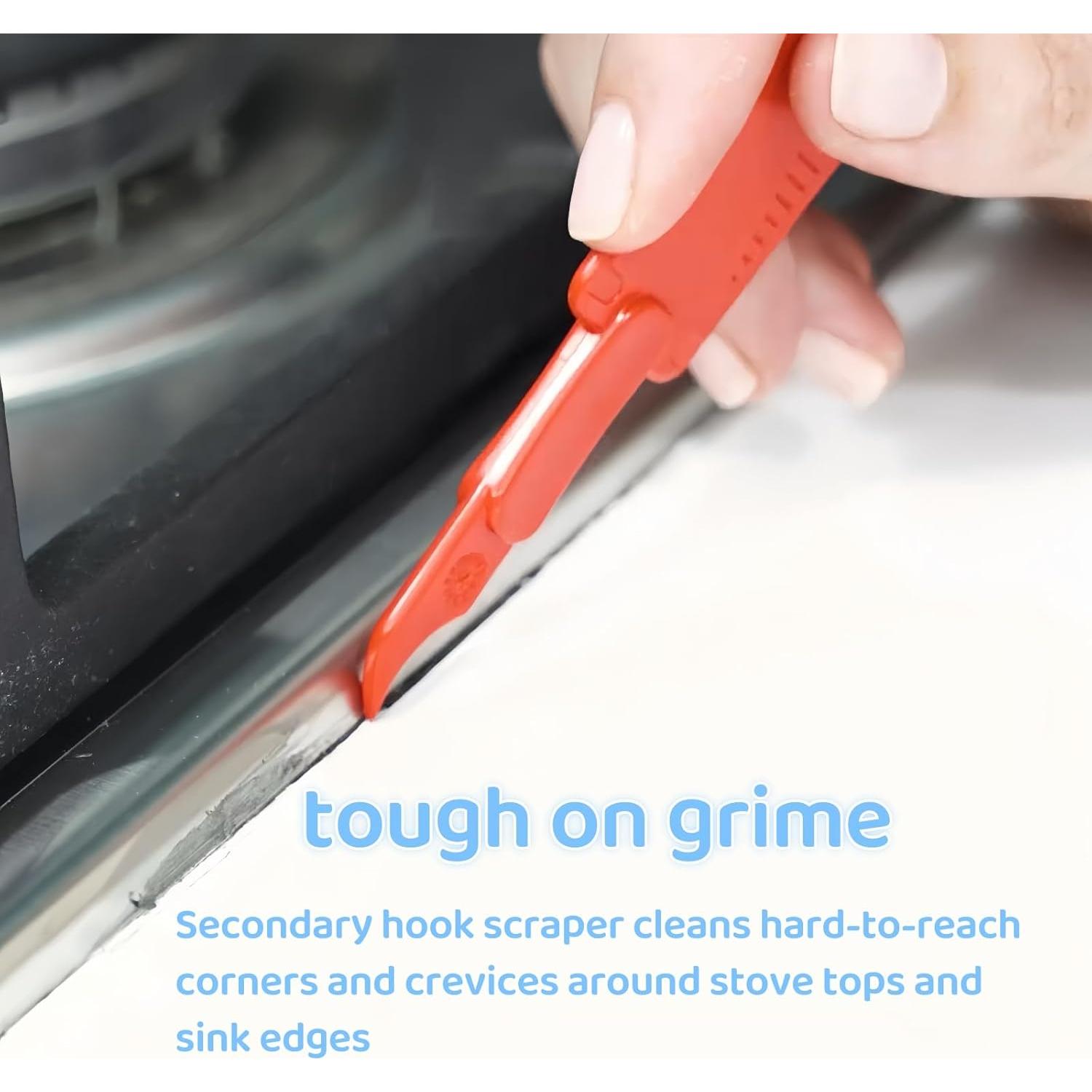 Raspadora de Cocina 2-en-1 Zsiey para Limpieza Profunda