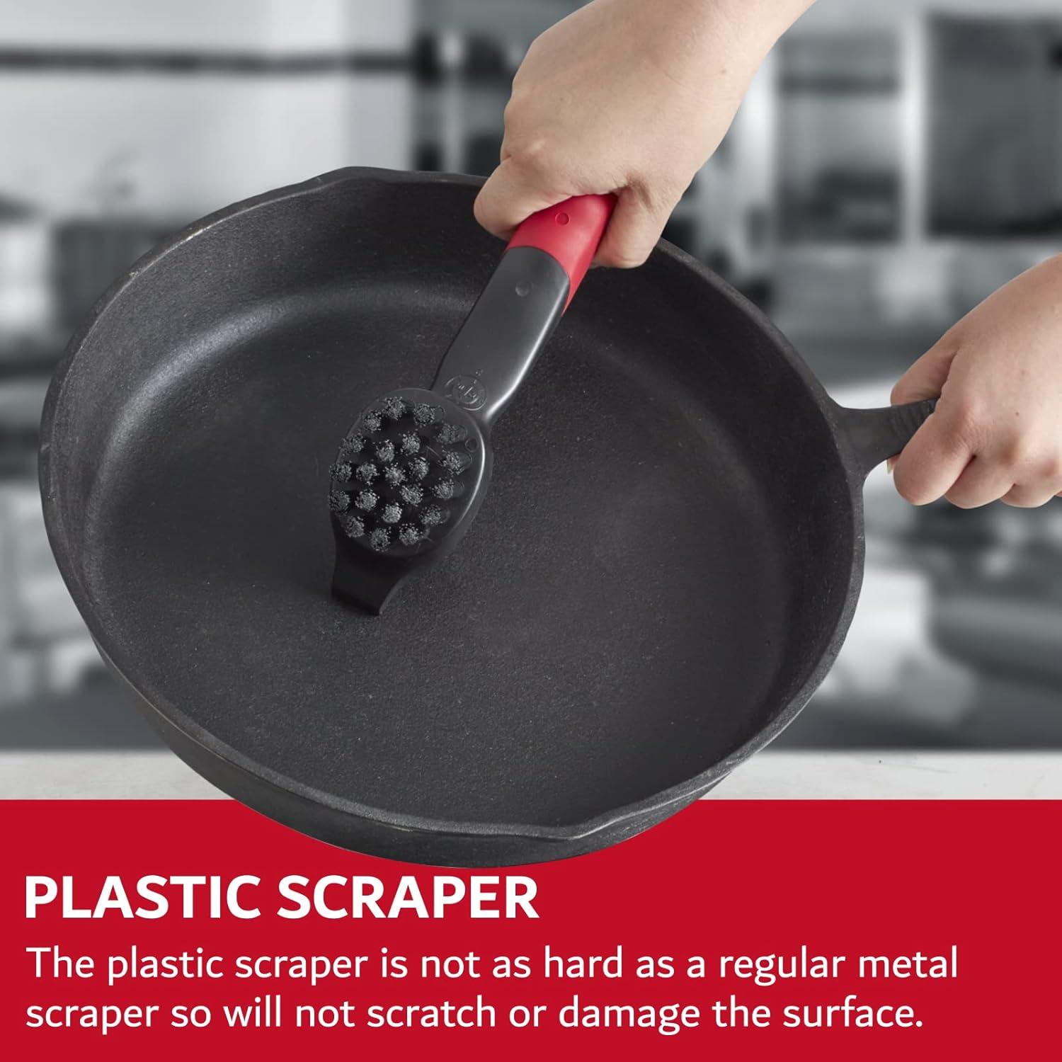 Cepillo de limpieza Chef Master 90058 para hierro fundido