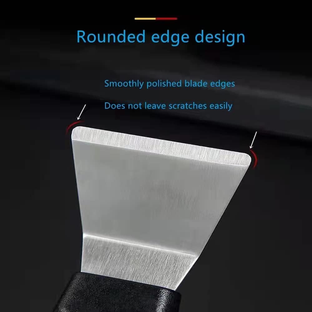 Juego de 2 raspadores de limpieza QIANBEIY para parrilla