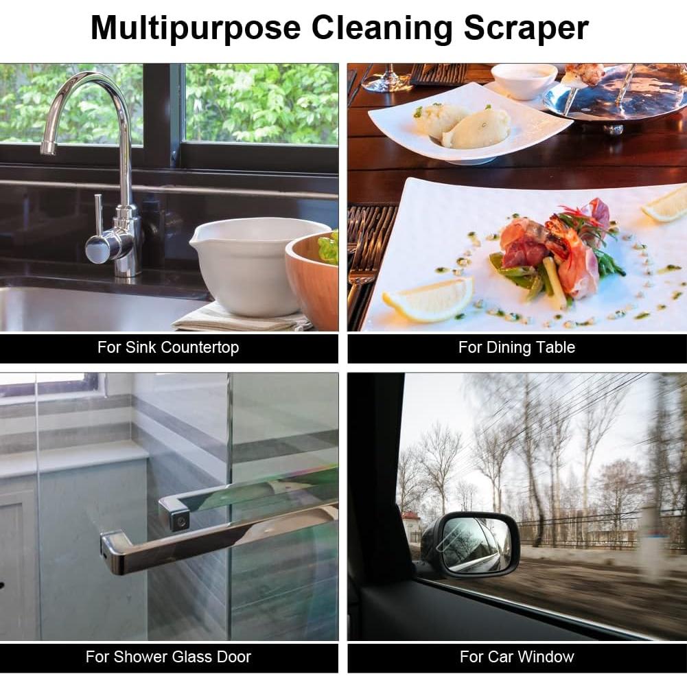 Raspadores de Platos Windson - 2 Piezas Silicona y Plástico