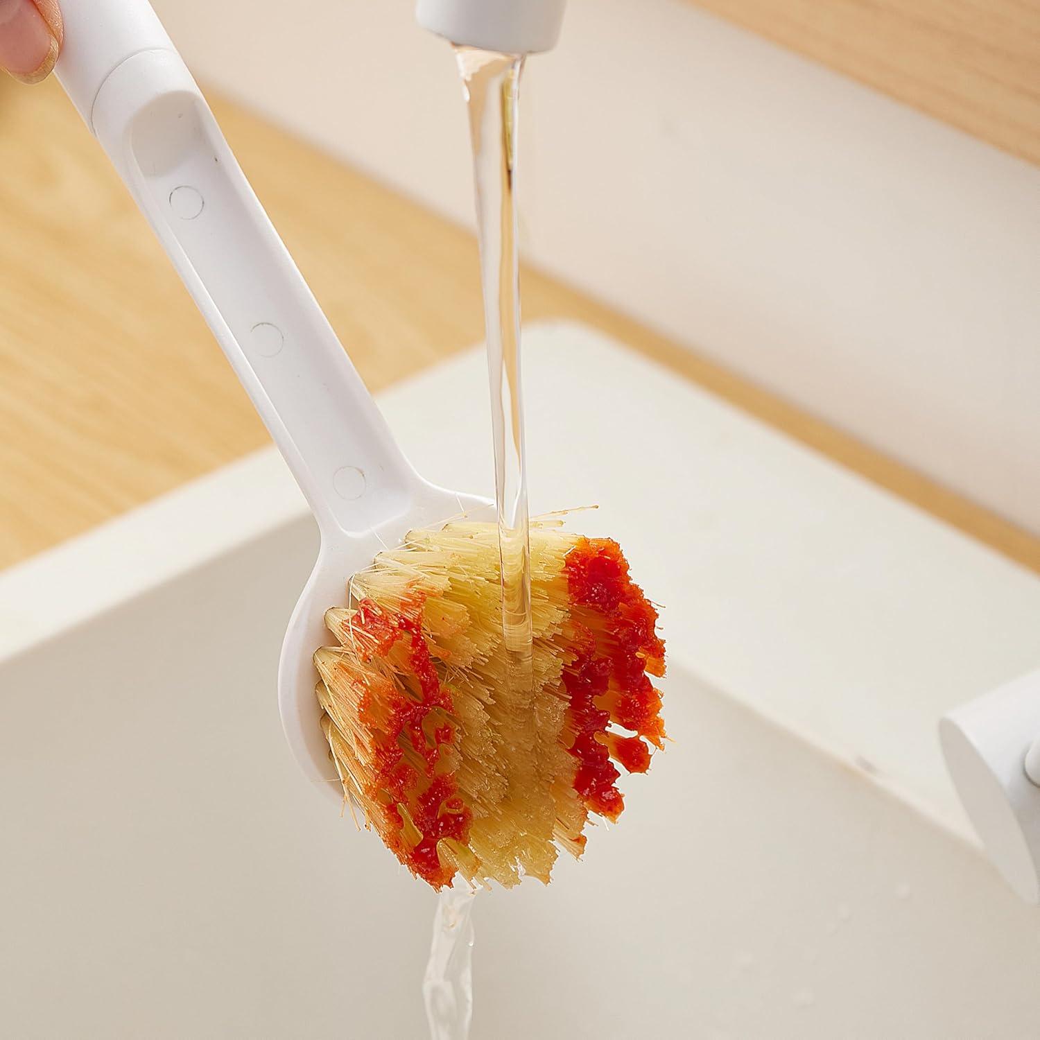 Cepillo de Limpieza de Cocina Nebesheii con Raspador 25 cm