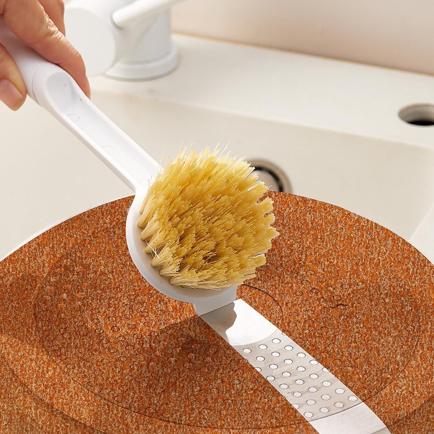 Cepillo de Limpieza de Cocina Nebesheii con Raspador 25 cm