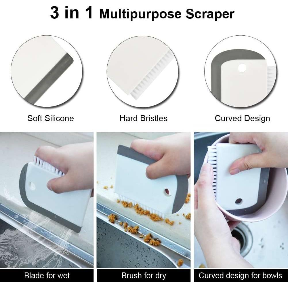 Raspadores de Platos y Fregadero Windson - 4 Piezas