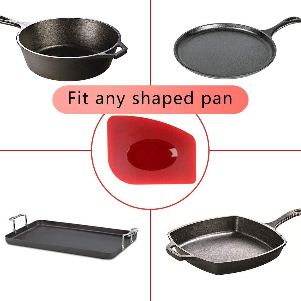 Kit de limpieza de cocina 4 en 1 Trumoter - Acero y bambú