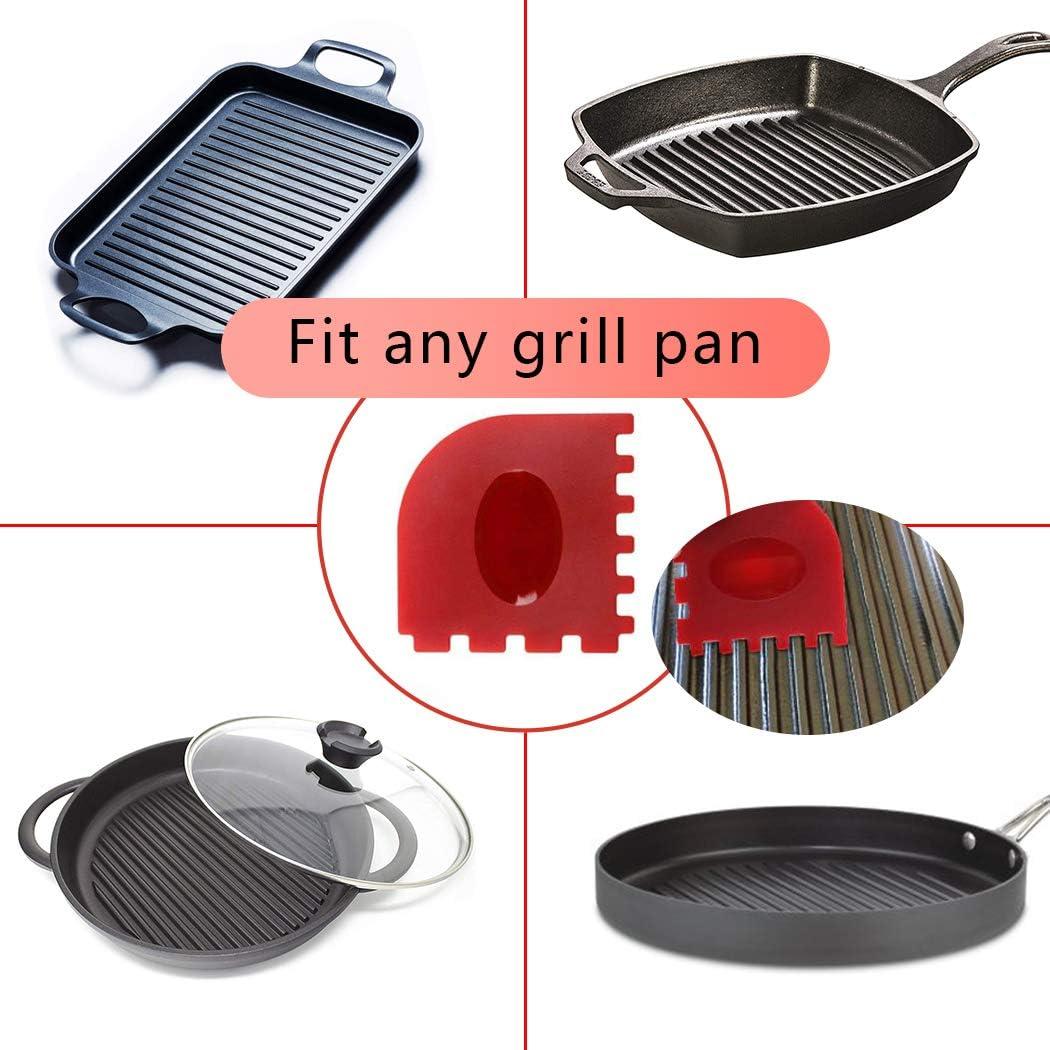 Kit de limpieza de cocina 4 en 1 Trumoter - Acero y bambú