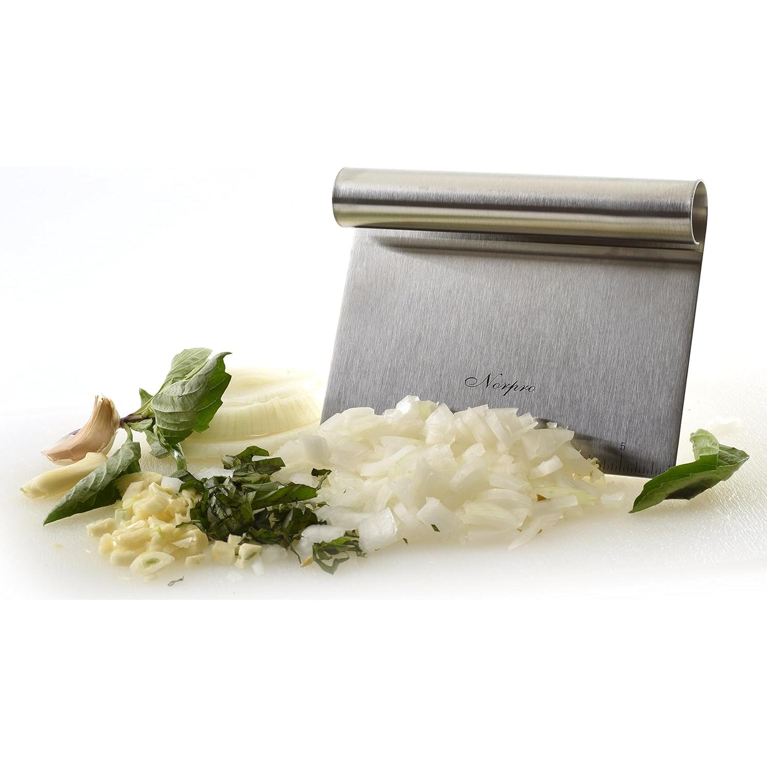 Raspador de Acero Inoxidable Norpro 15x10cm para Cocina