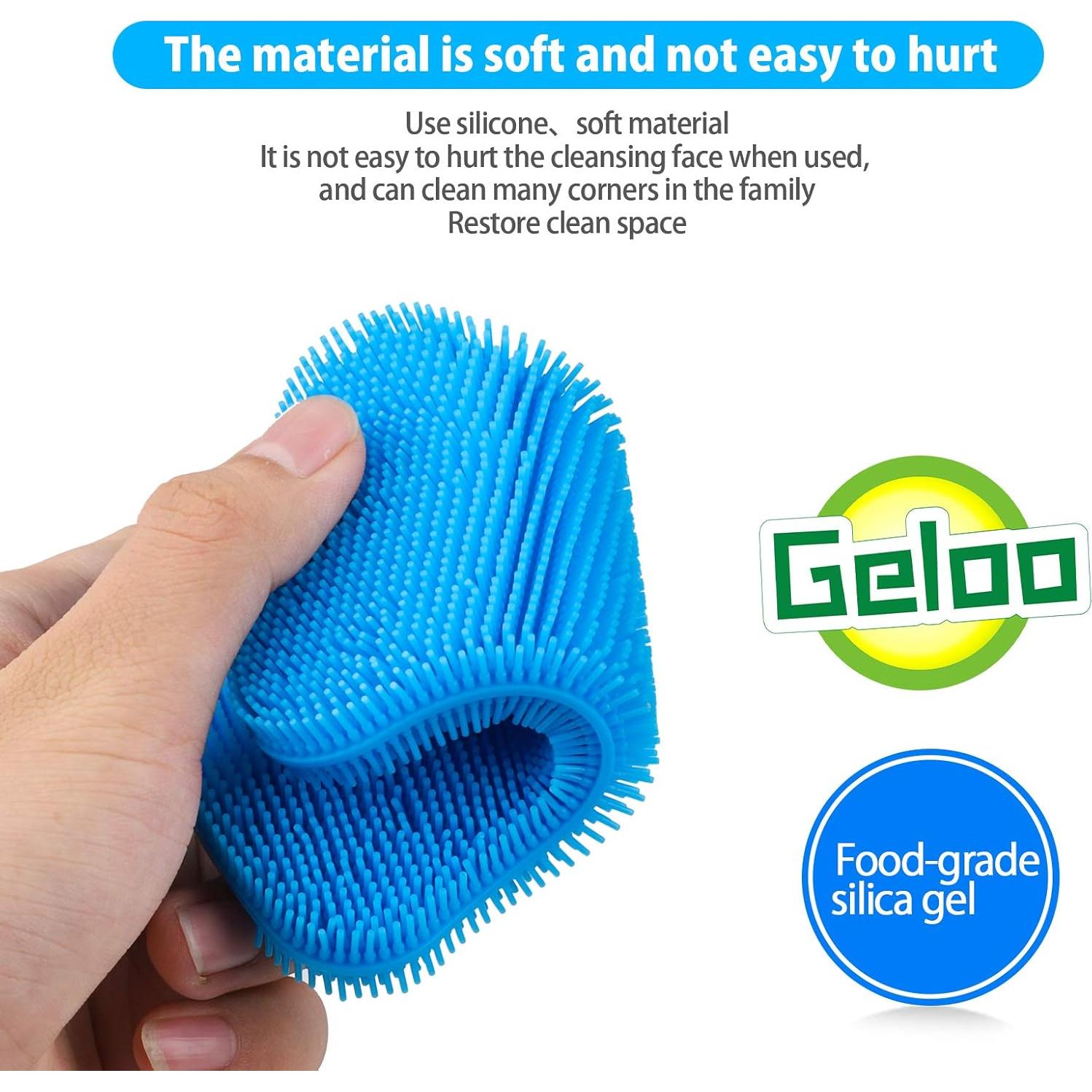 Esponja de Silicona Geloo para Platos - Paquete de 3