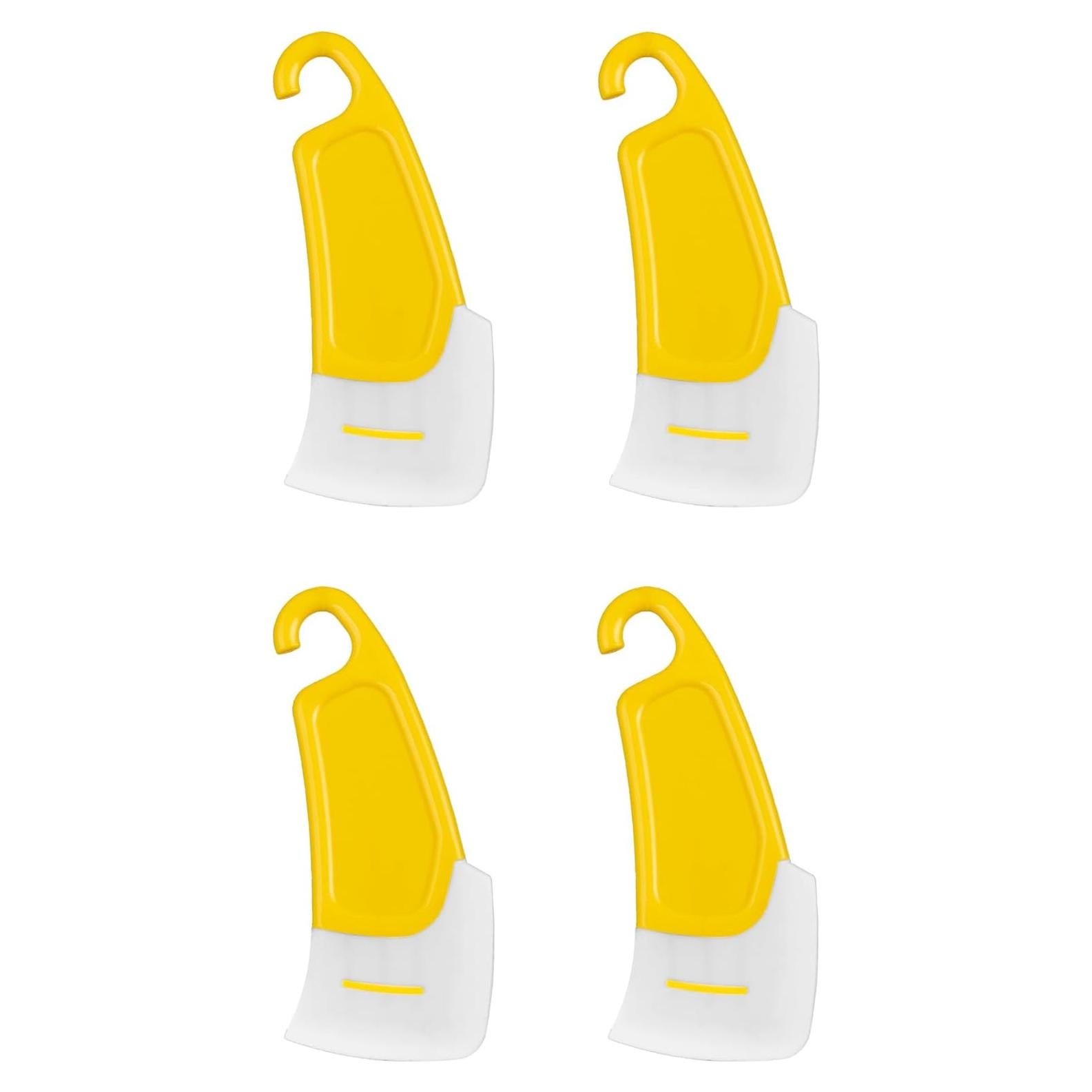 Raspador de Silicona GWOZI para Sartenes y Platos 4 Pcs