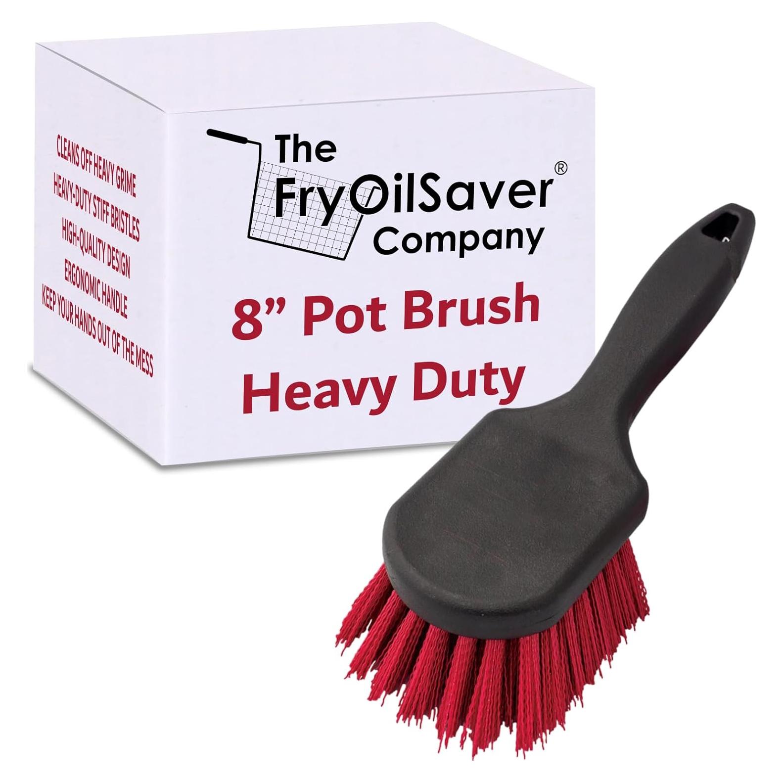 Cepillo de limpieza FryOilSaver 90048 20,32 cm cerdas rígidas