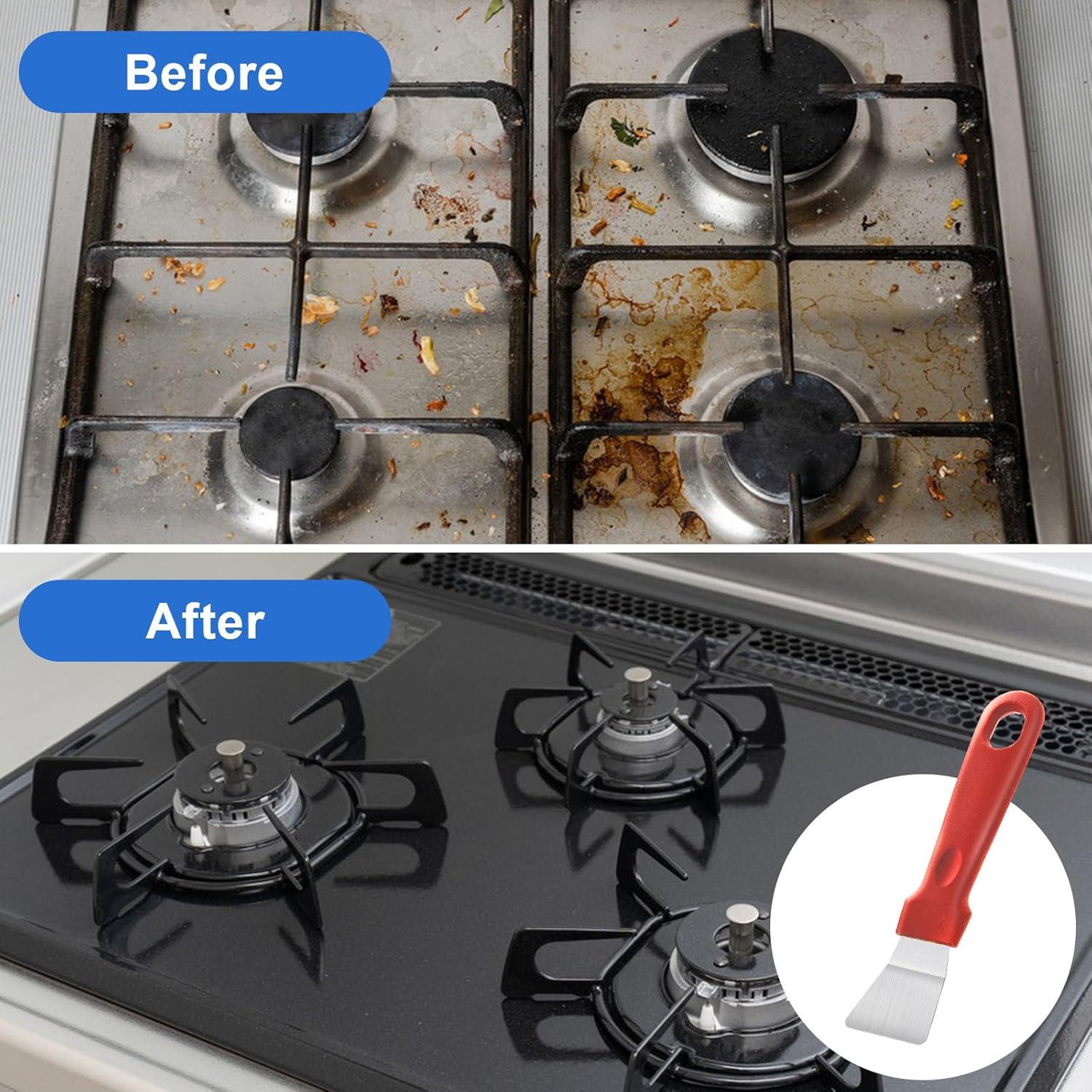 Juego de 2 raspadores de limpieza Amaxiu acero inoxidable