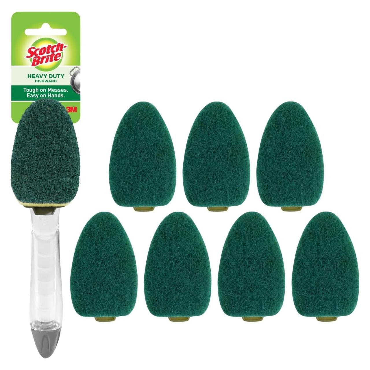 Kit Mango de Platos Scotch-Brite + 8 Recargas Alta Dureza