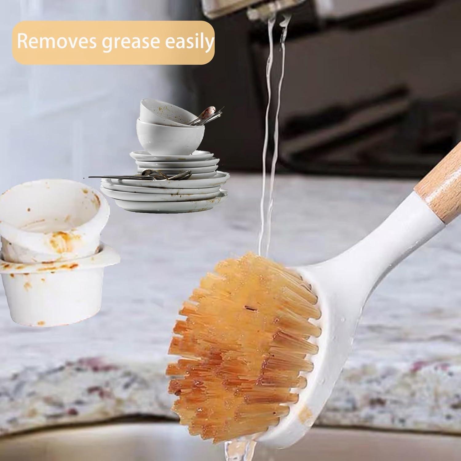 Cepillo de Fregar GZTFPQ con Mango Antideslizante - 2 Unidades