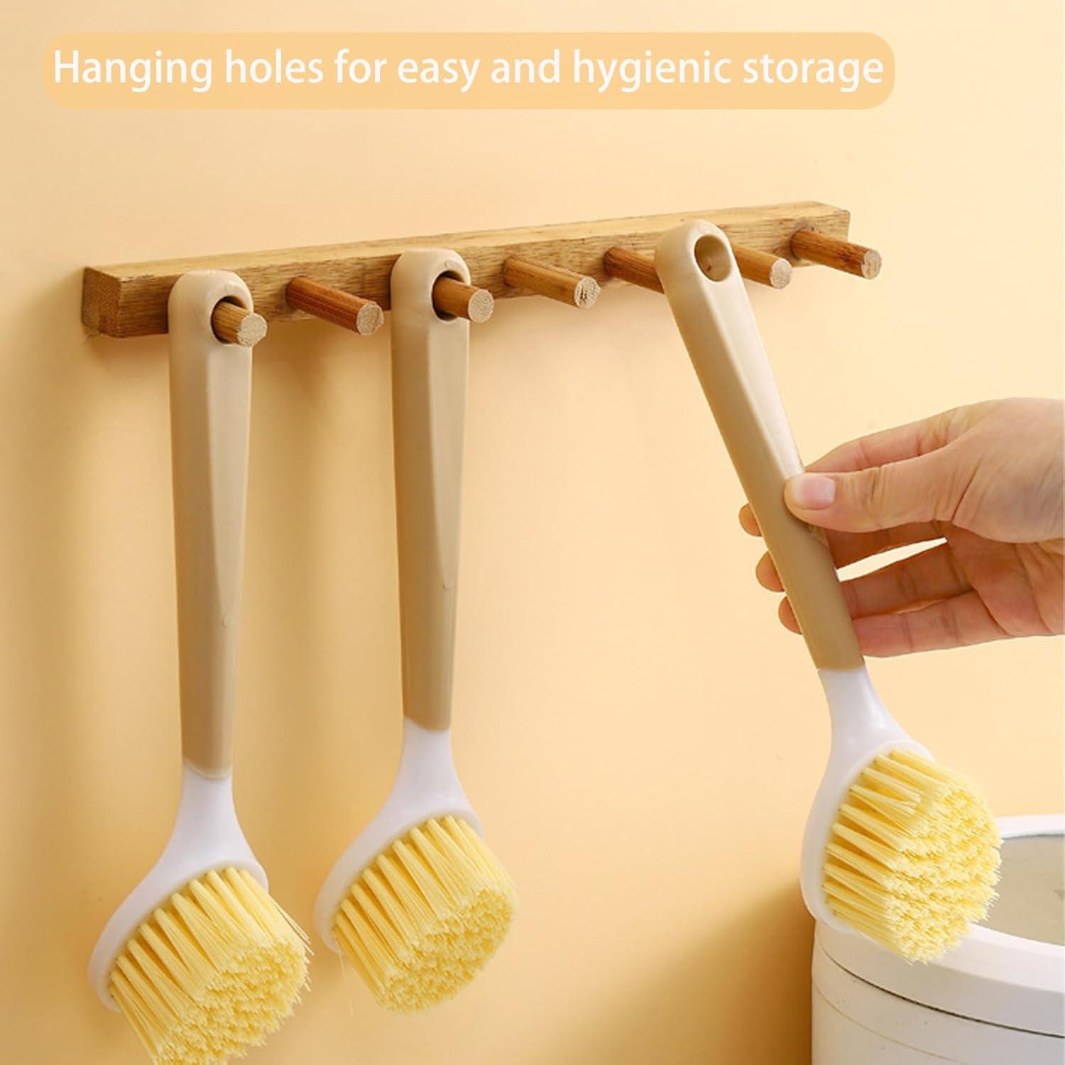 Cepillo de Fregar GZTFPQ con Mango Antideslizante - 2 Unidades