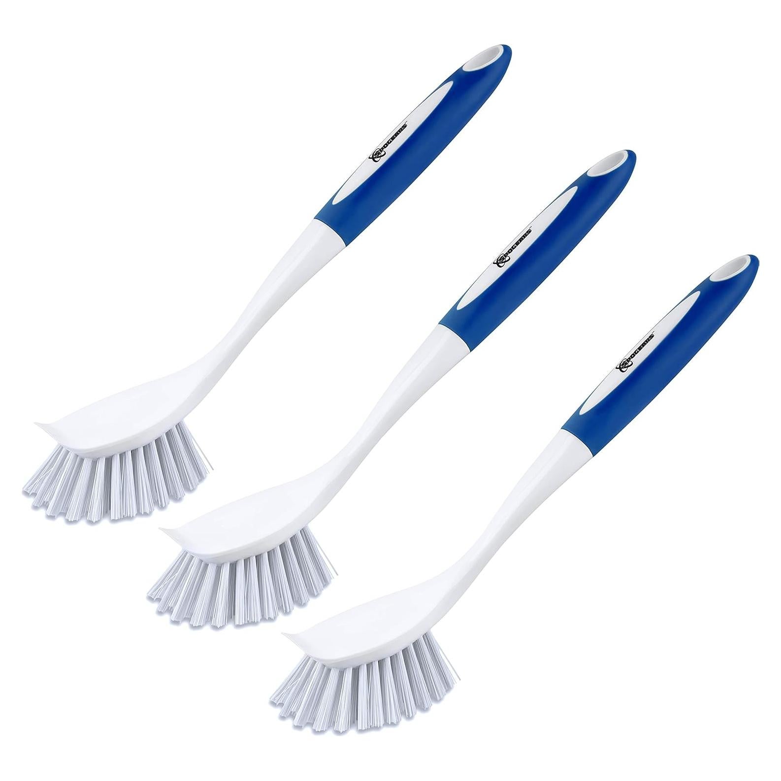 Cepillo para Platos Spogears con Raspador - Set de 3