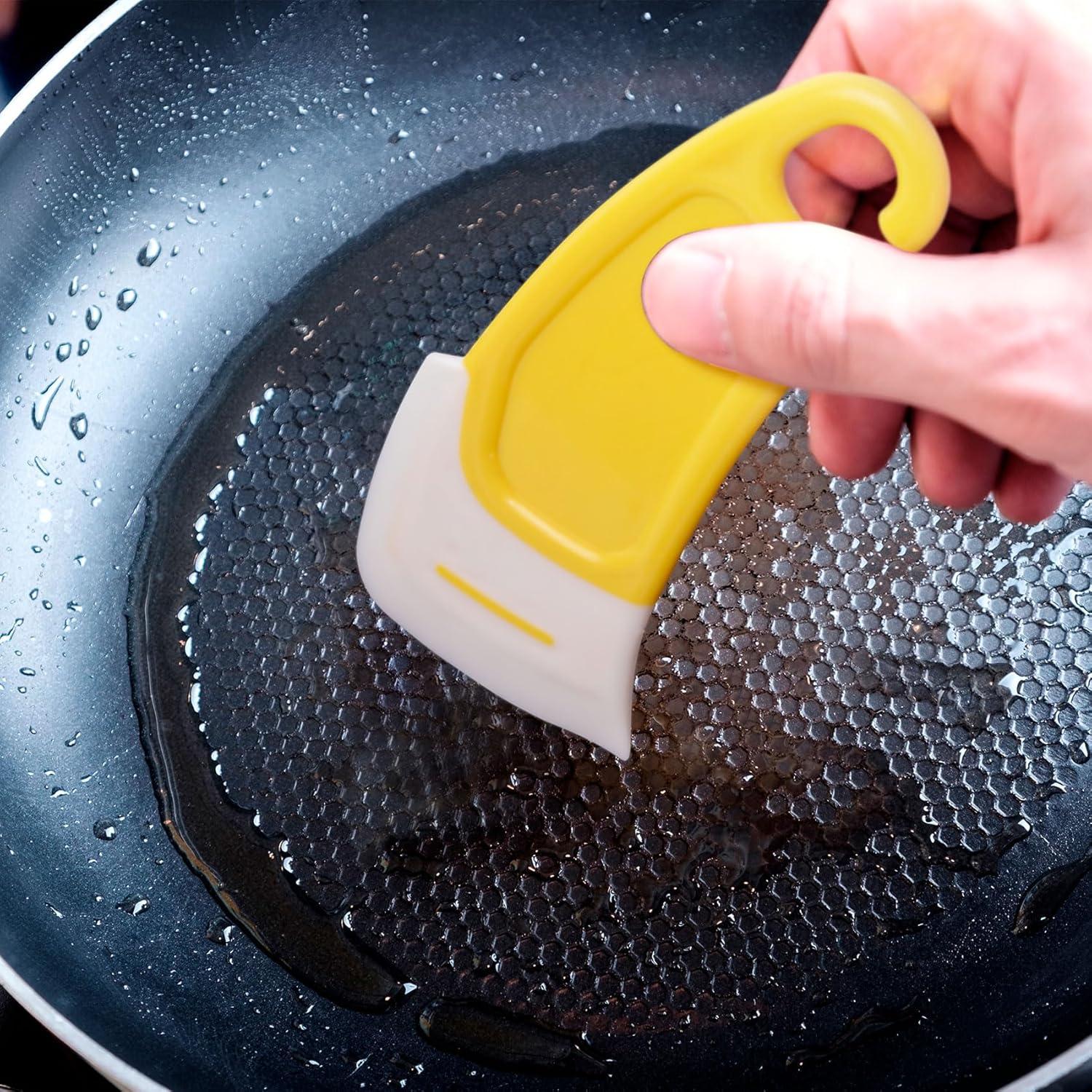 6 Espátulas de Silicona Pndeyo para Impresora 3D Amarillo