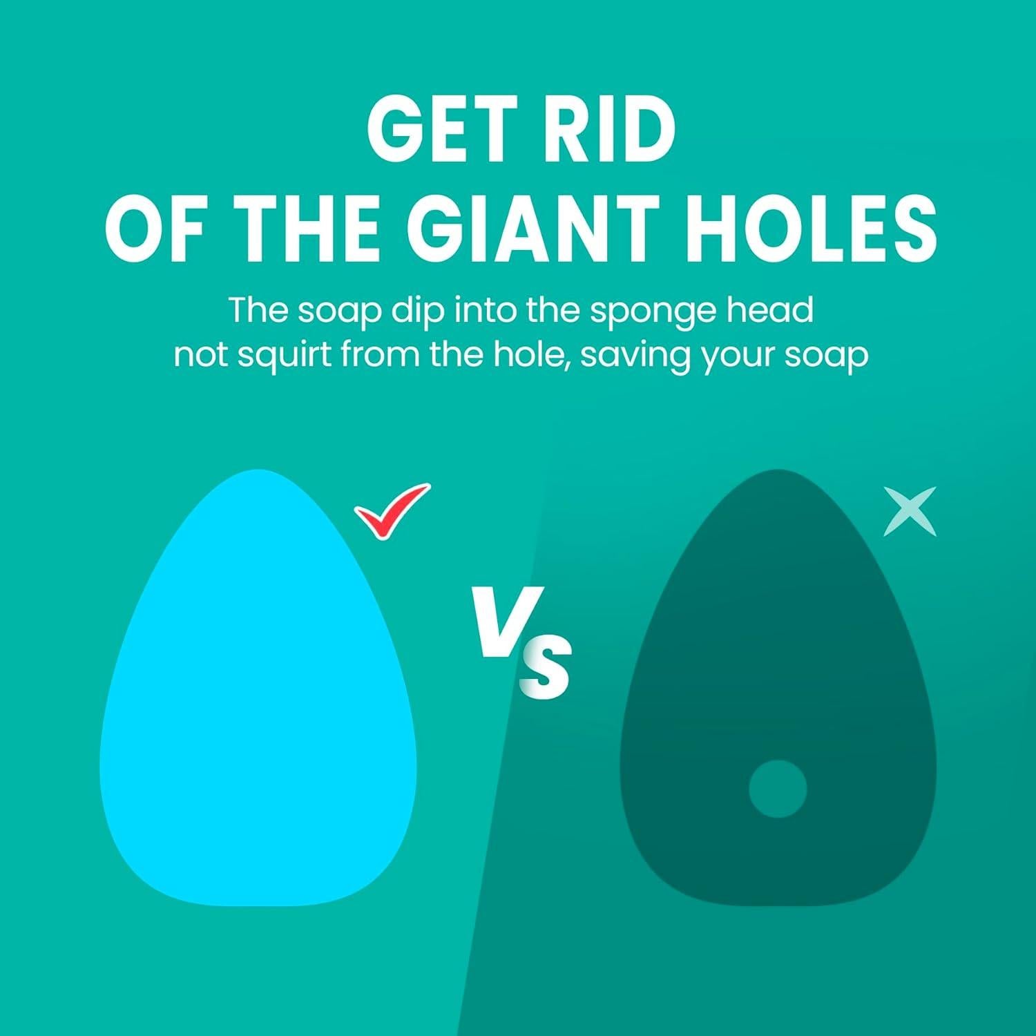 Recargas de esponja HELIME para varita de platos 9 unidades