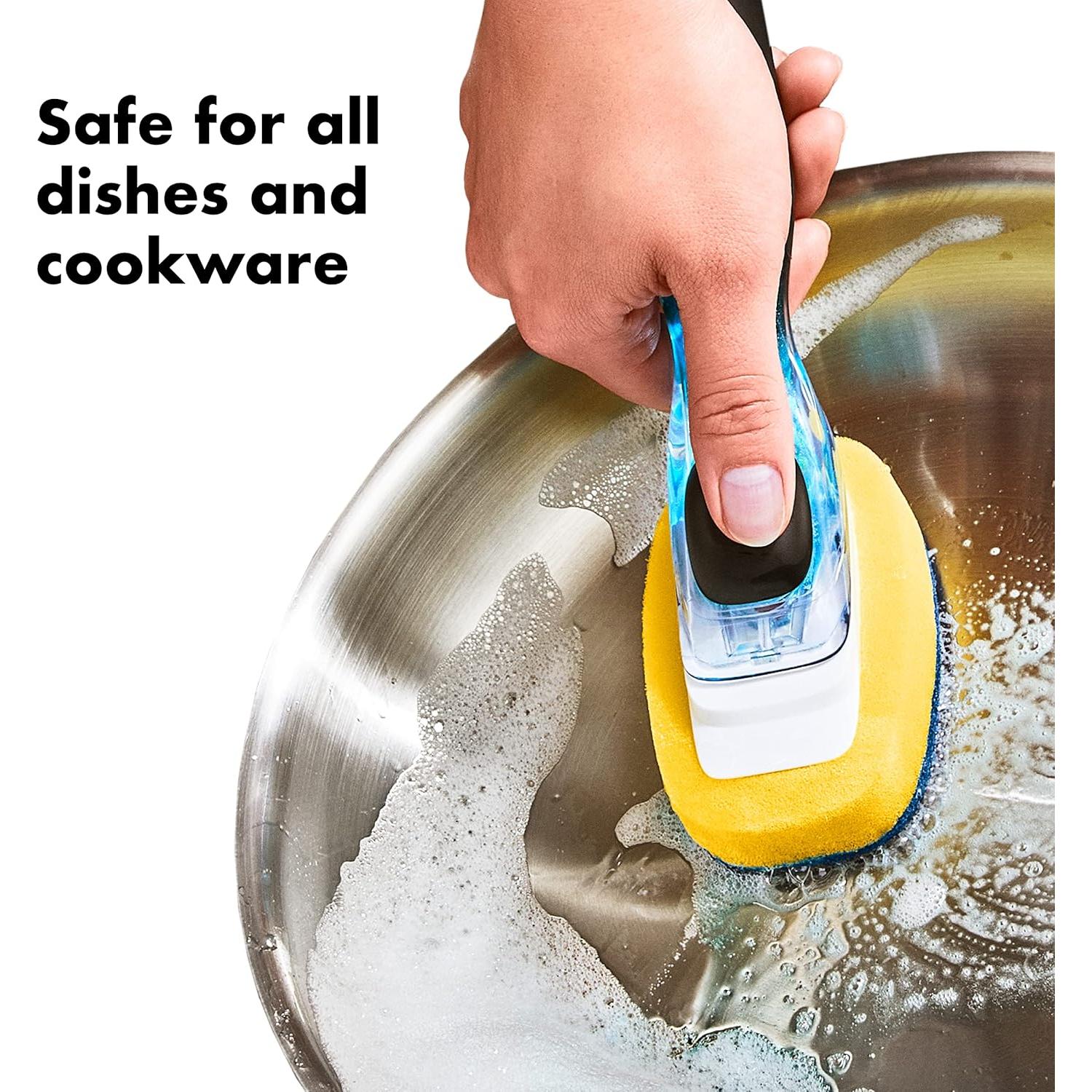 Estropajo con Dispensador de Jabón OXO Good Grips - 2 Pzas