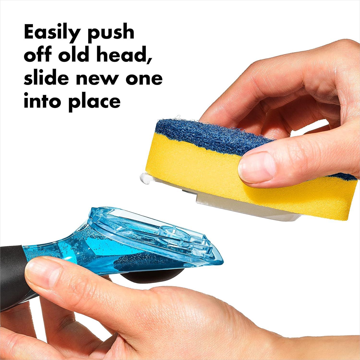 Estropajo con Dispensador de Jabón OXO Good Grips - 2 Pzas