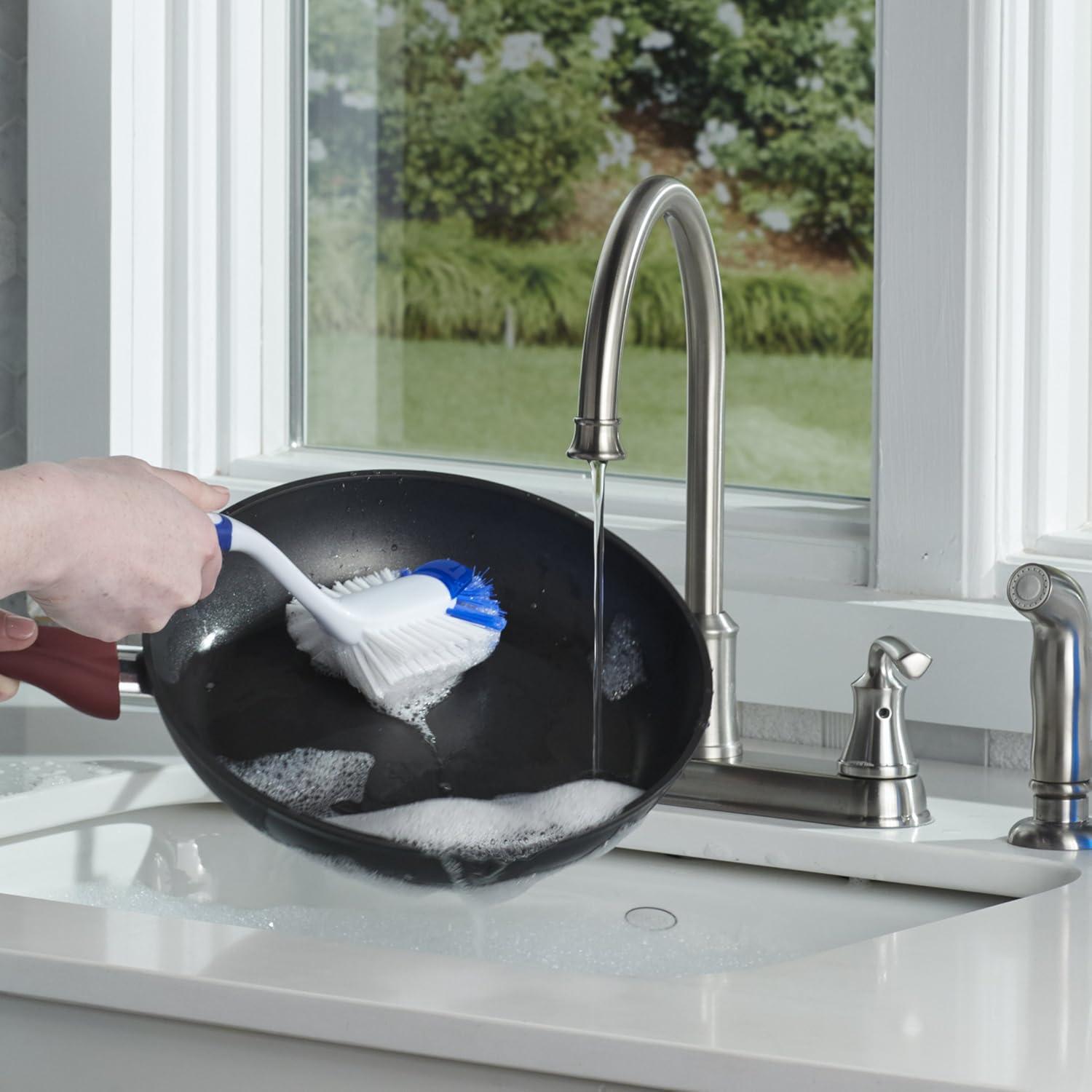 Cepillo de Cocina Dawn Radial Antideslizante Azul 27,9 cm