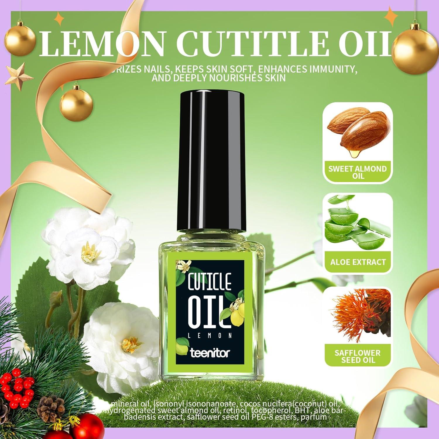 Kit Tazón de Remojo para Uñas Teenitor con Aceite y Herramientas