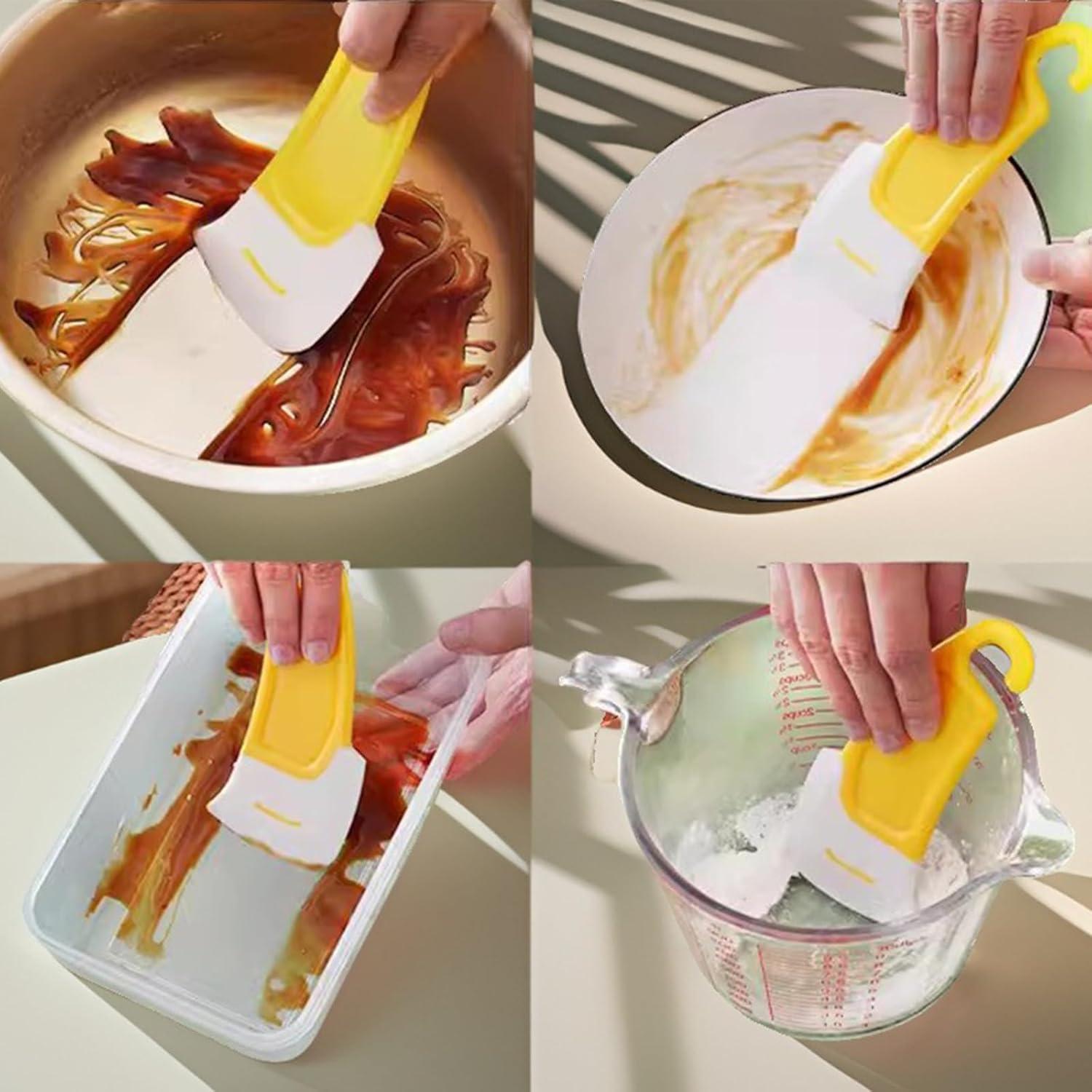 6 Piezas Raspador de Silicona QidaiaLuck para Impresora 3D