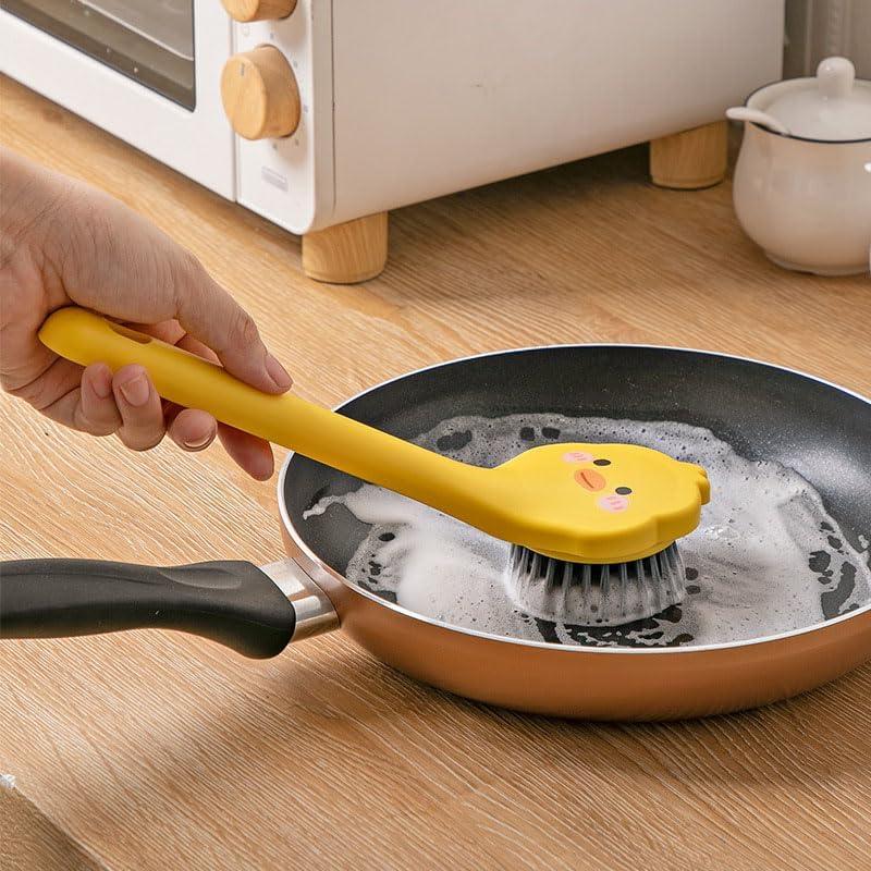 Cepillo de Cocina Ximimark Pato Amarillo con Raspador