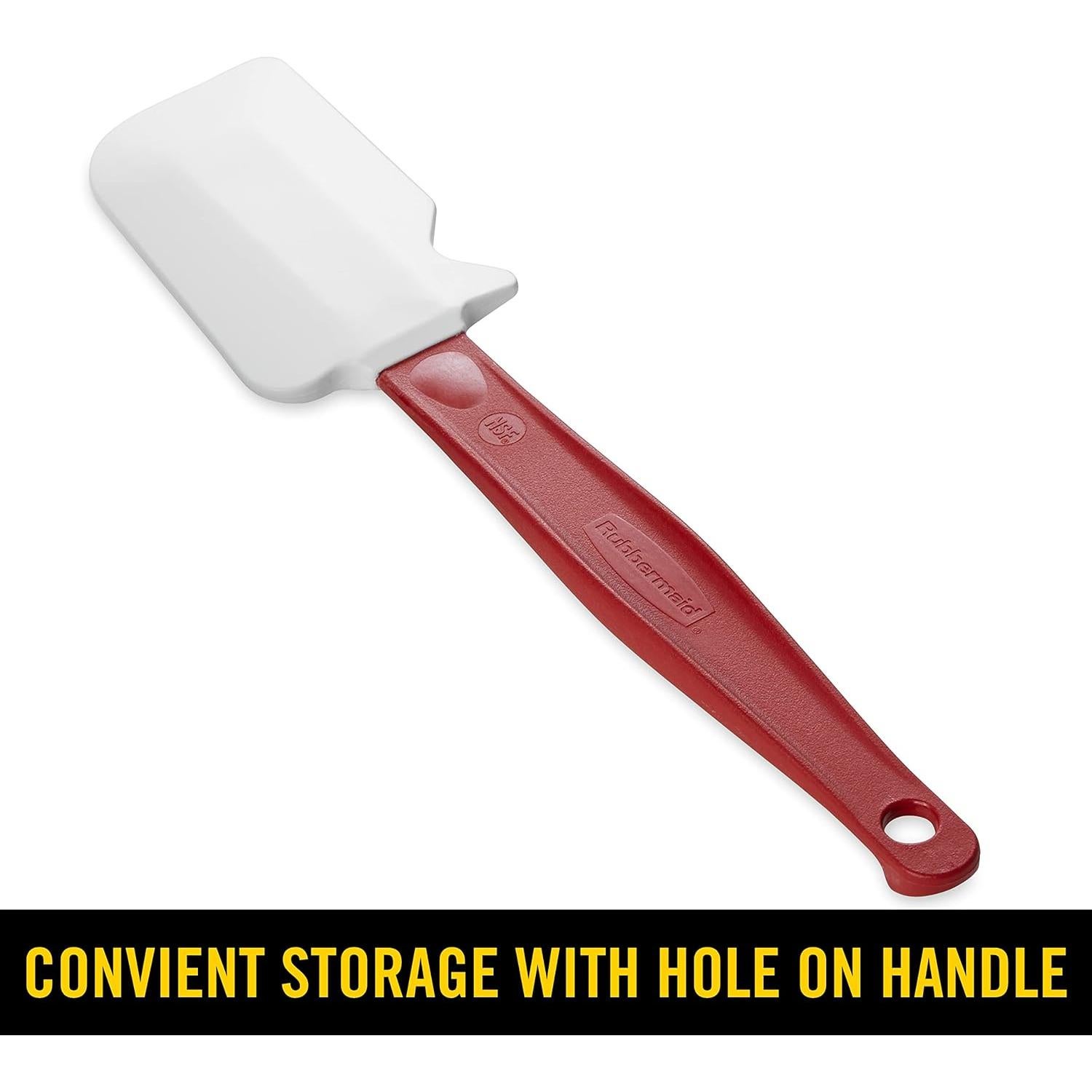 Espátula de Silicona Rubbermaid 26 cm Resistente al Calor