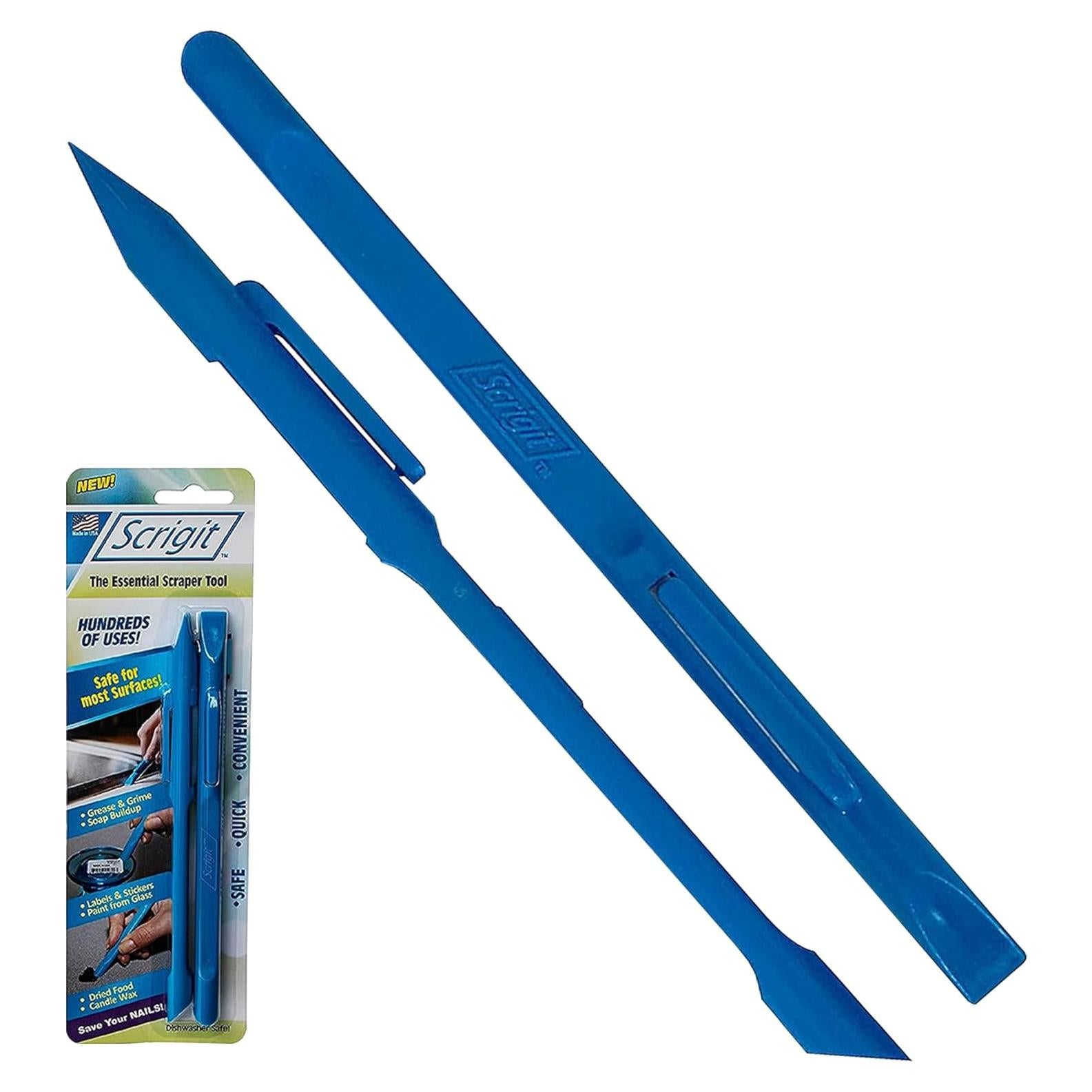 Raspador de Plástico Scrigit 2 Paquete - Multiusos Sin Rayones