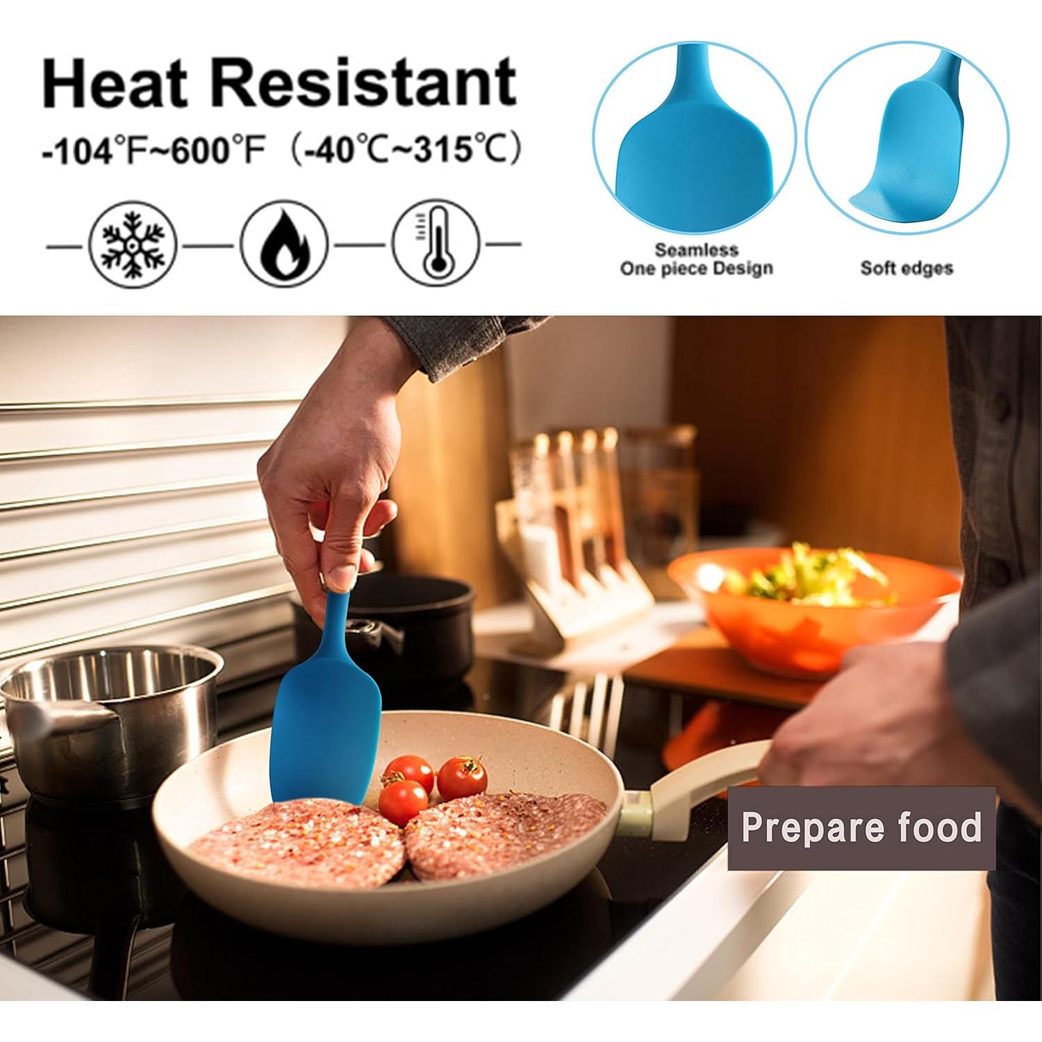 Juego de 5 espátulas de silicona VITUER sin BPA