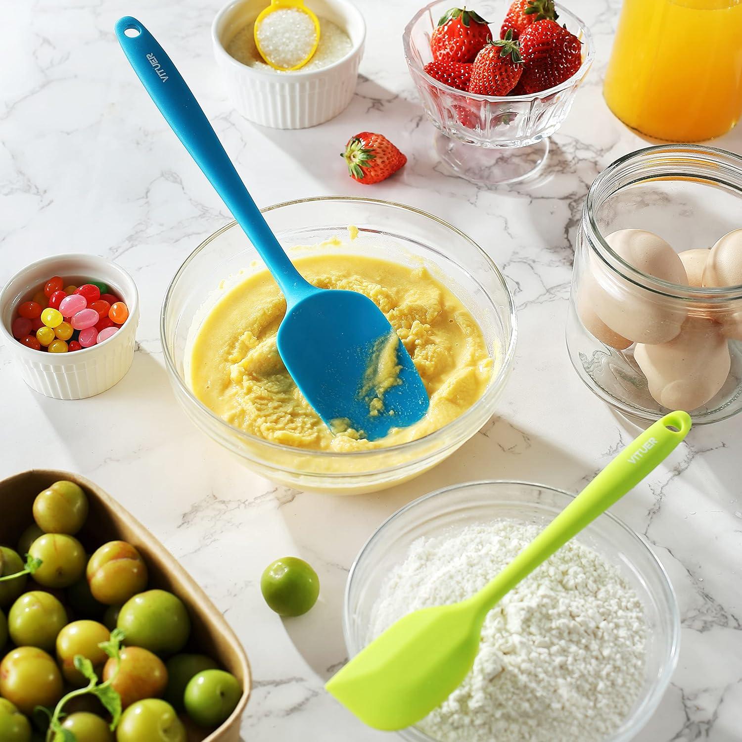 Juego de 5 espátulas de silicona VITUER sin BPA