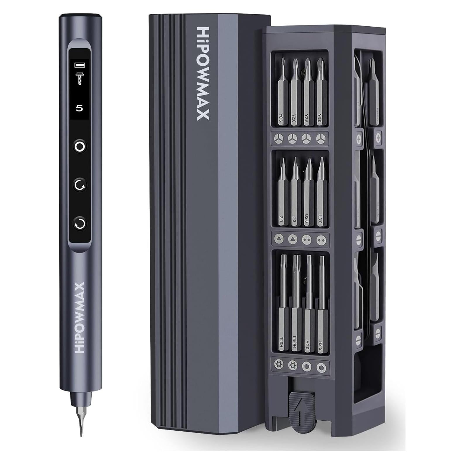 Destornillador Eléctrico Mini HiPOWMAX 49-en-1 Inalámbrico