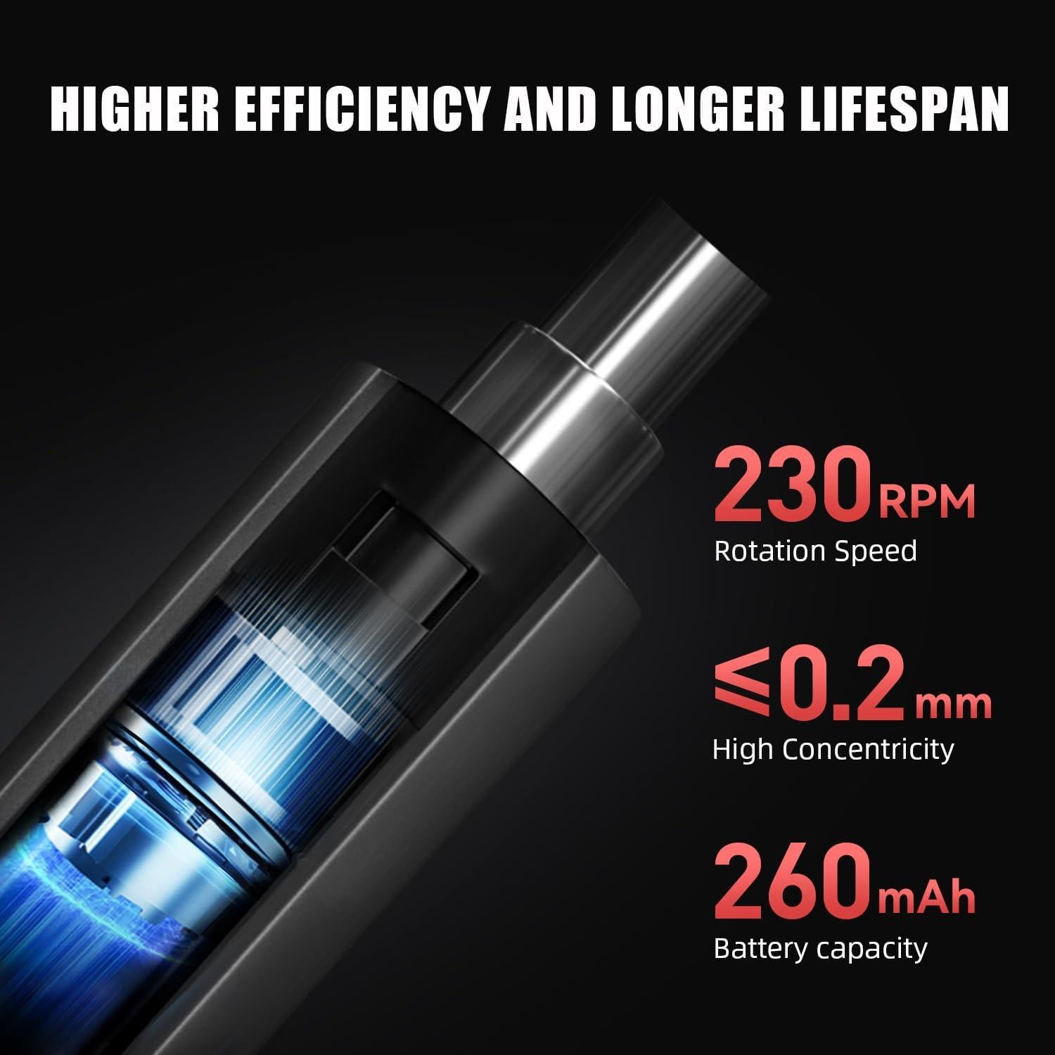 Juego de Destornilladores Eléctricos ANDELI Mini 60 Puntas