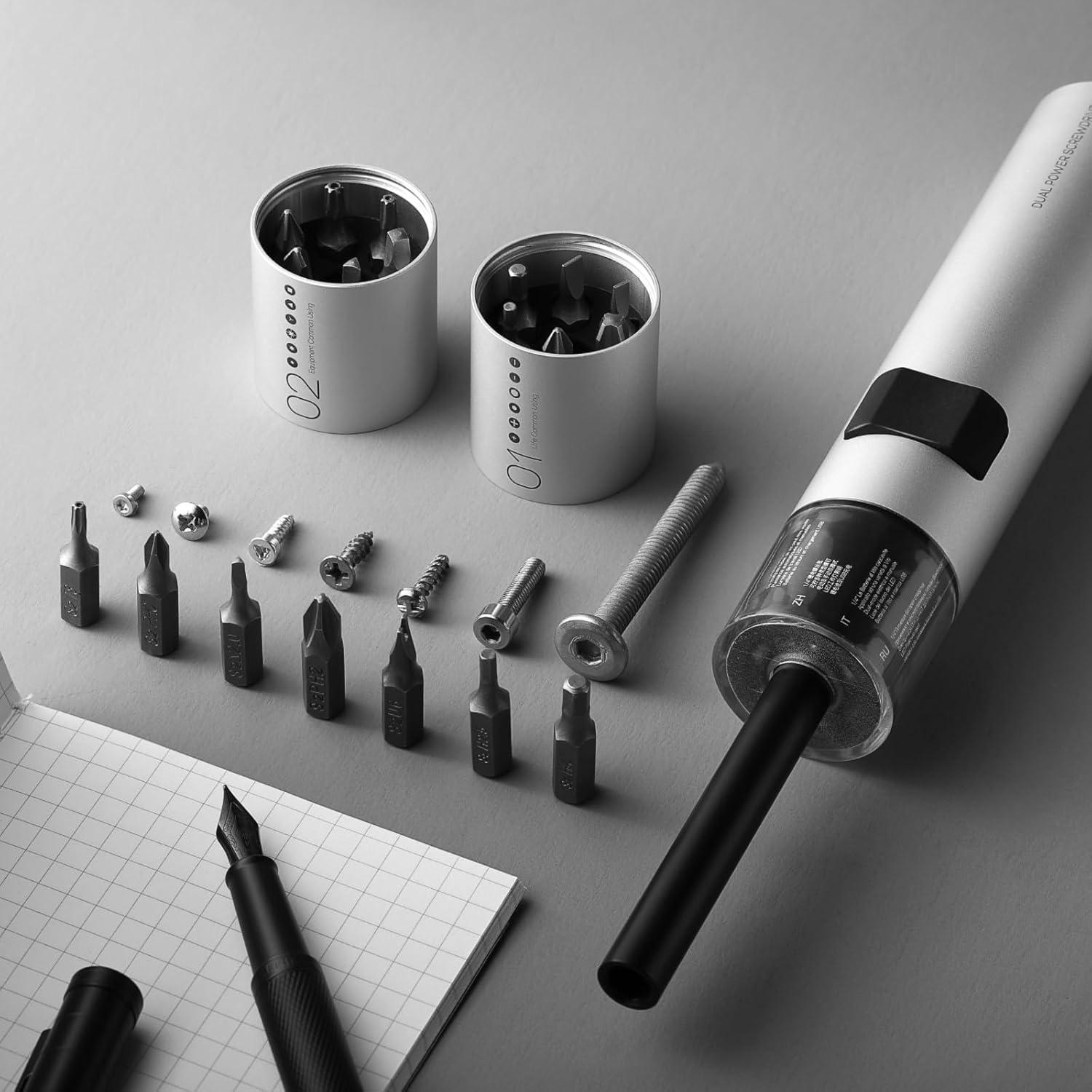 Destornillador eléctrico Wowstick SD con 12 puntas y carga USB