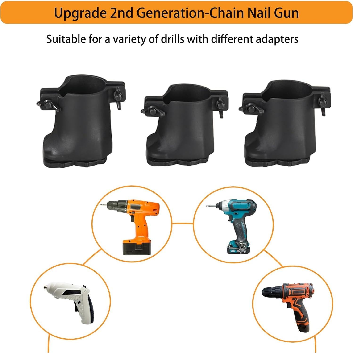 Adaptador de Pistola de Tornillos Kurras para Drywall 120V