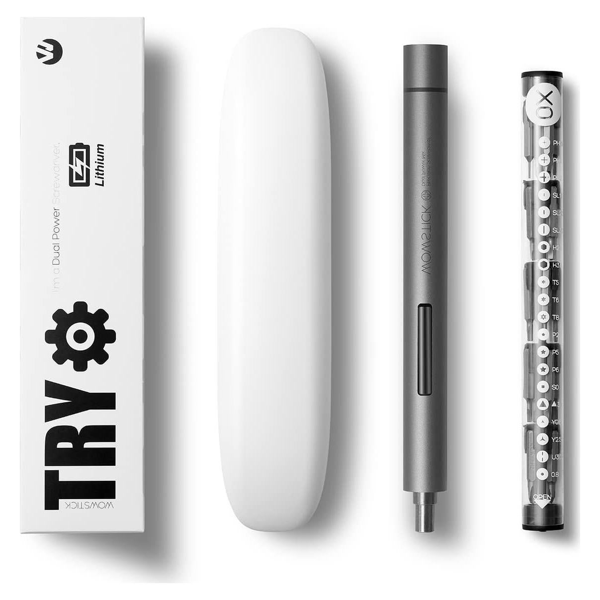 Kit de Destornilladores Eléctricos Wowstick 1F+ con 20 Bits