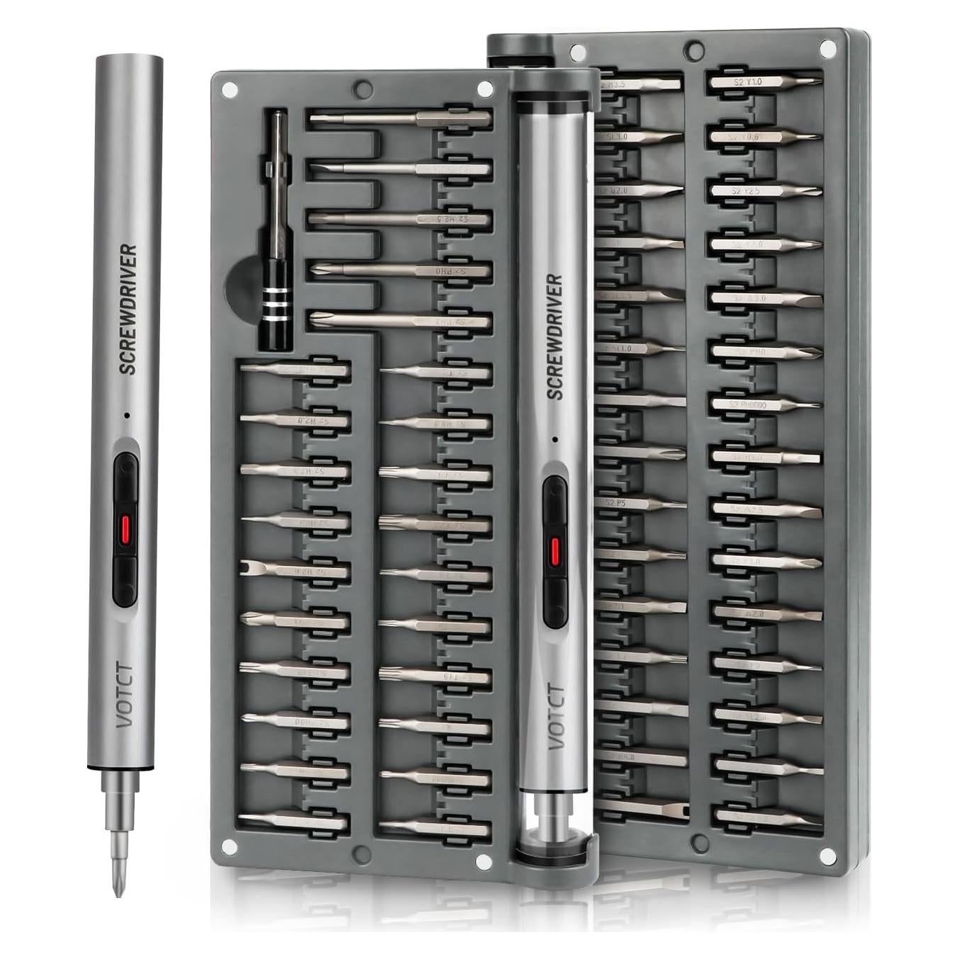 Mini Destornillador Eléctrico VOTCT 60 en 1 Recargable USB