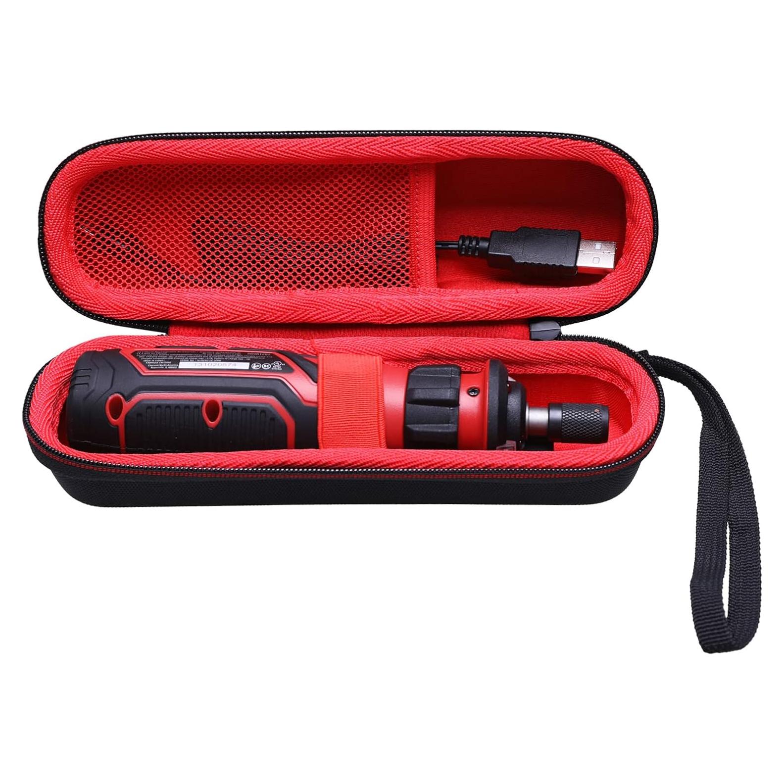 LTGEM Hard Case for SKIL SD561201 Rechargeable 4V Cordless Screwdriver- Travel Protective Carrying Bag (Case Only)