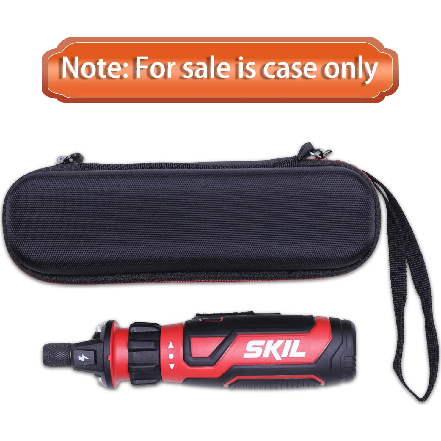 LTGEM Hard Case for SKIL SD561201 Rechargeable 4V Cordless Screwdriver- Travel Protective Carrying Bag (Case Only)