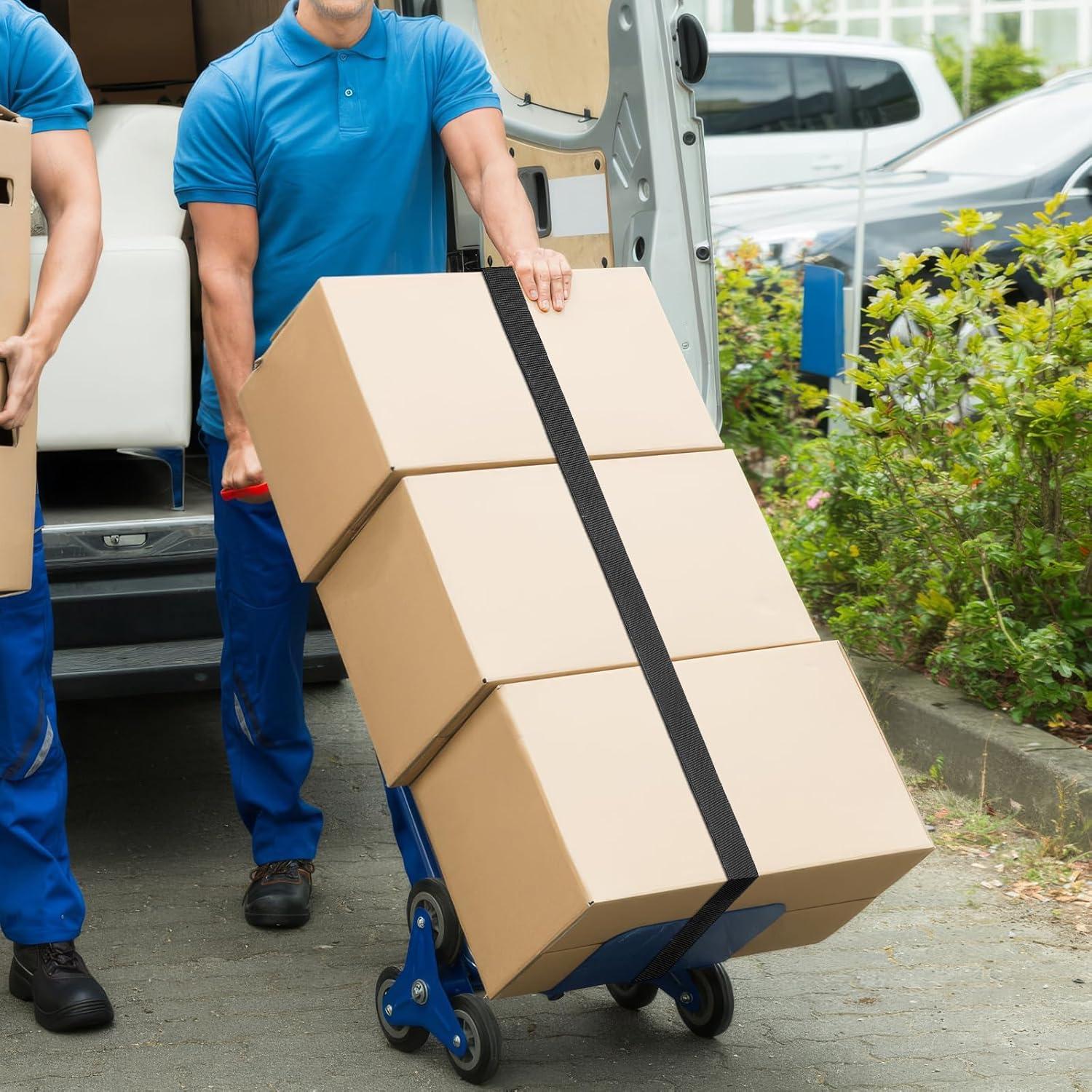 Correas de Amarre PEASUG 4 Pcs 2,54 cm x 3,48 m Ajustables