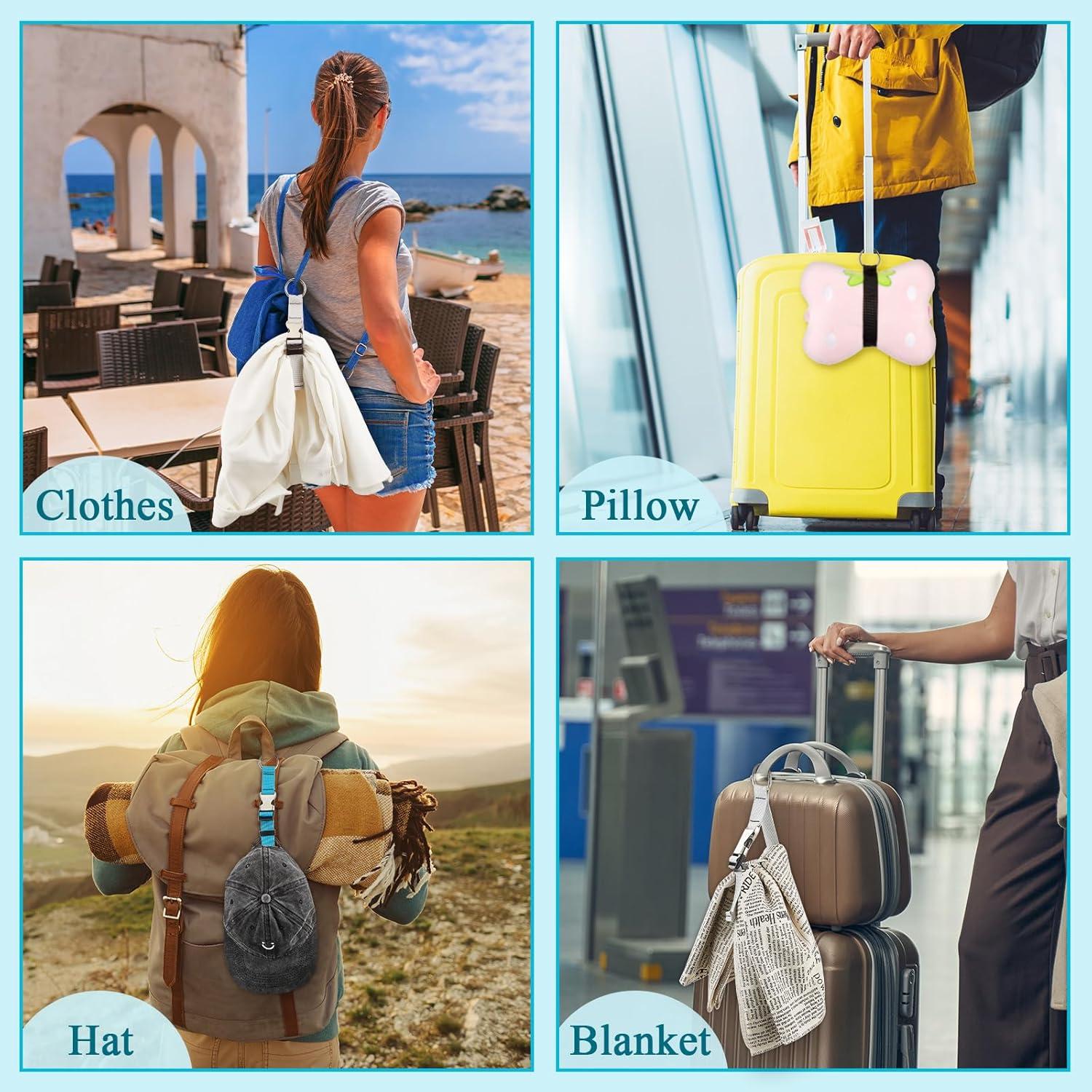 Correas de Equipaje Amylove 3 Pcs Ajustables Nylon