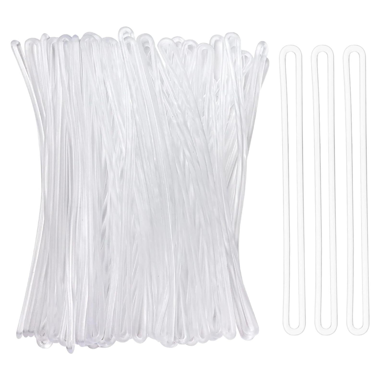 Paquete de 100 correas plásticas SBYURE 15 cm para equipaje