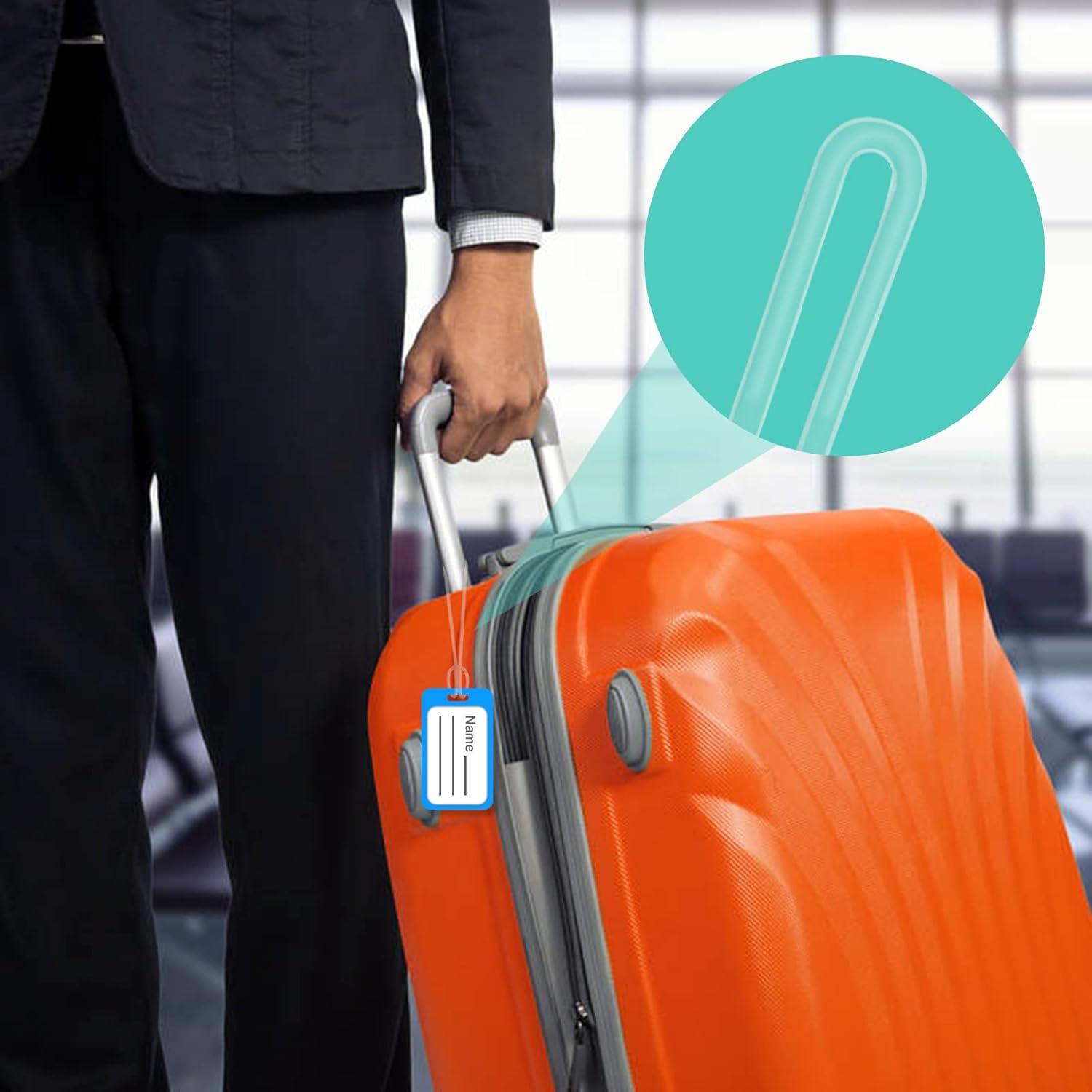 Paquete de 100 correas plásticas SBYURE 15 cm para equipaje