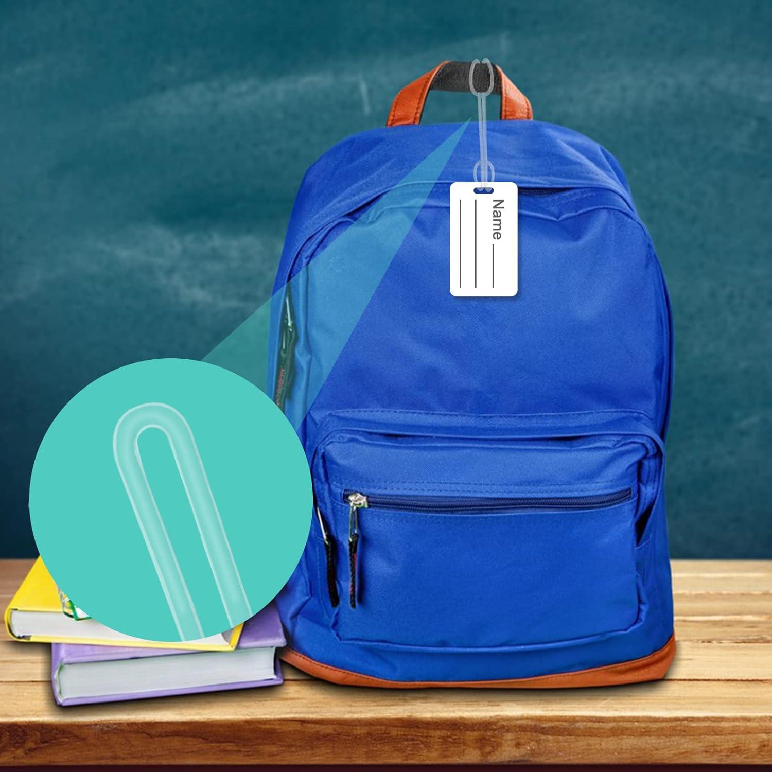 Paquete de 100 correas plásticas SBYURE 15 cm para equipaje