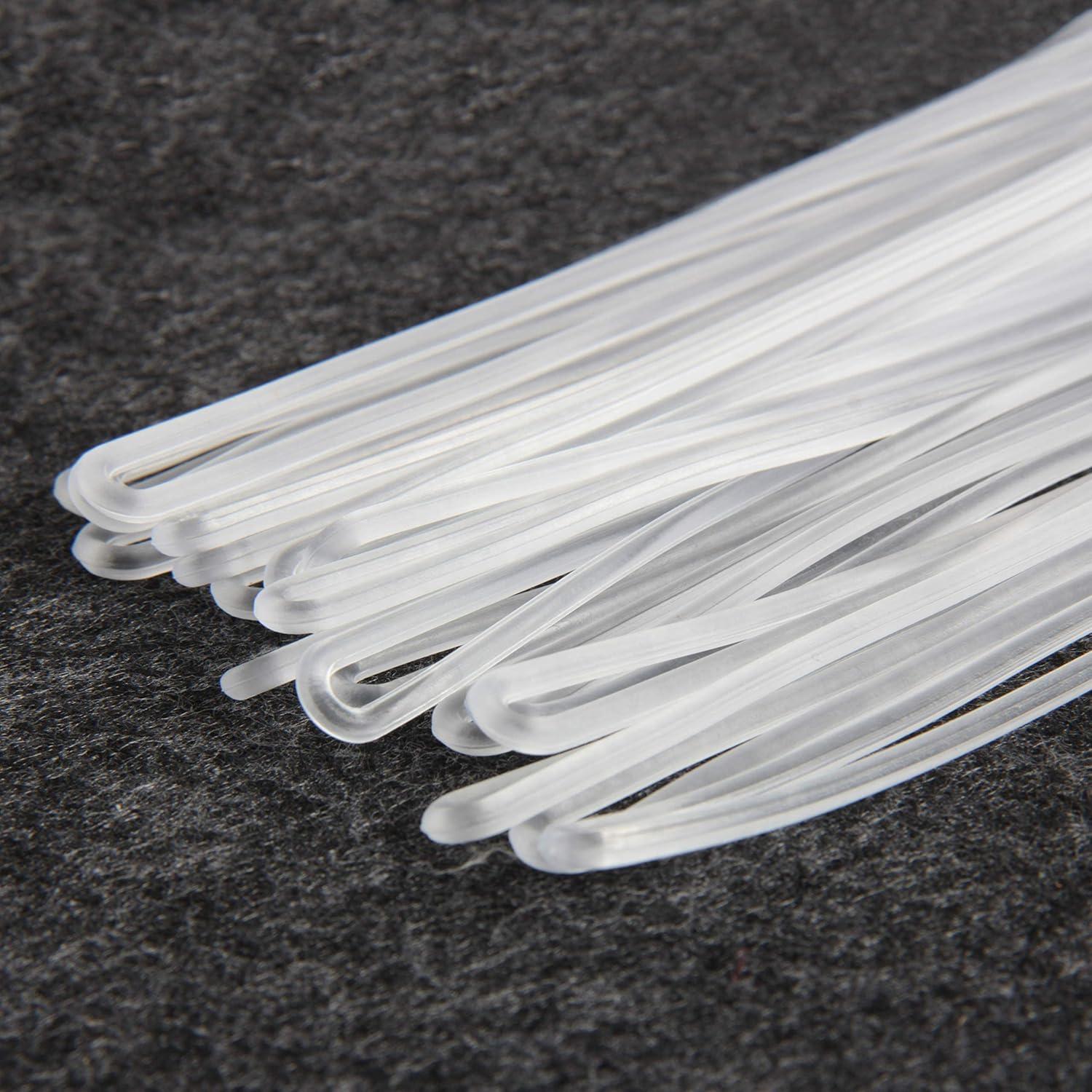 Paquete de 100 correas plásticas SBYURE 15 cm para equipaje